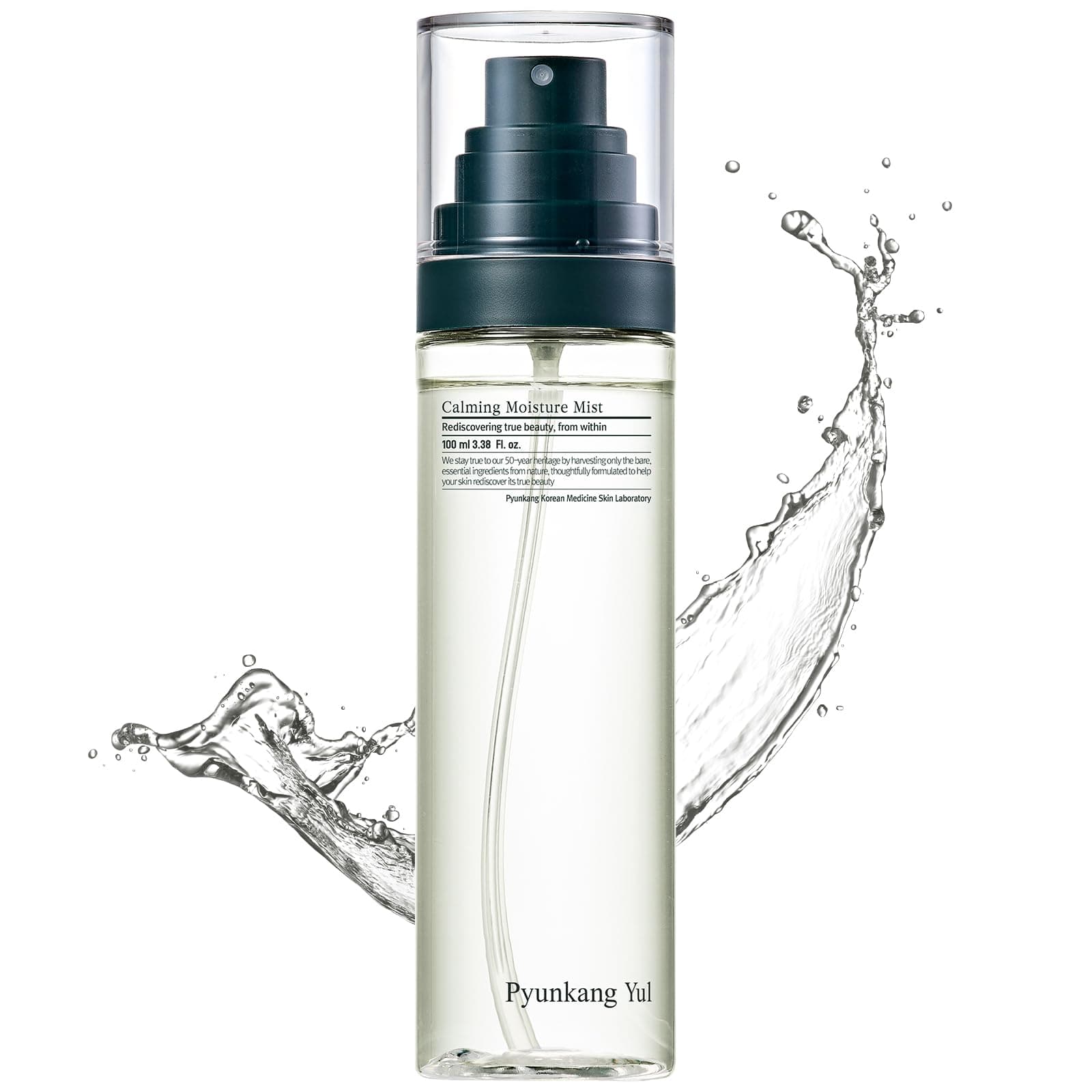 Pyunkang YUL PKY Calming Moisture Mist - Facial Spray with AHA & PHA, Tea Tree That Hydrates & Soothes - Astringent for Face - Korean Face Skin Care Mist for Sensitive Skin - 100ml 3.38 Fl.Oz.