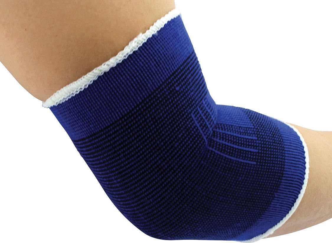 2 x ELBOW WRAP SUPPORT ELASTIC ARTHRITIS BRUISE INJURY SLEEVE BANDAGE SPORTS
