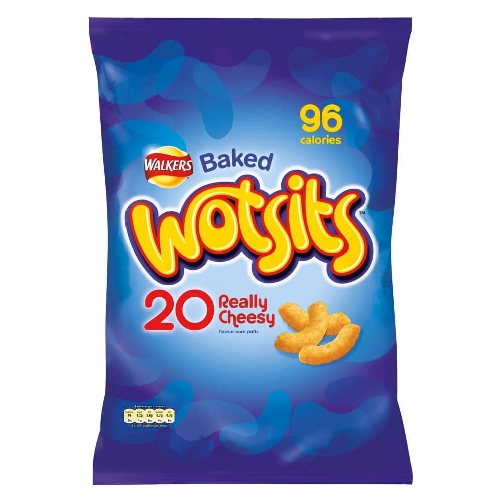 Wotsits Really Cheesy Corn Puffs (20x17g)