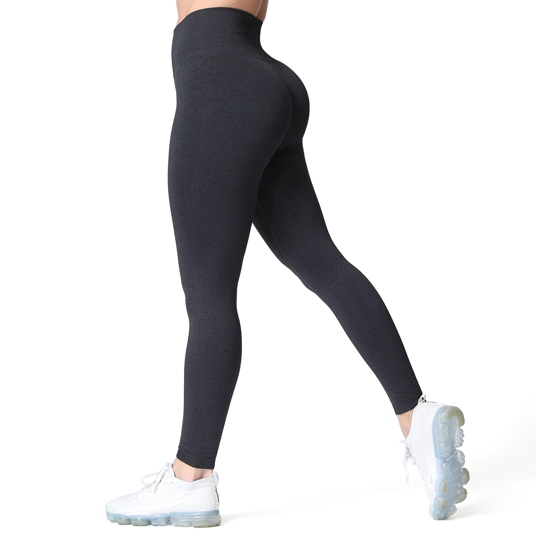 Aoxjox Women's High Waist Workout Gym Vital Seamless Leggings Yoga Pants