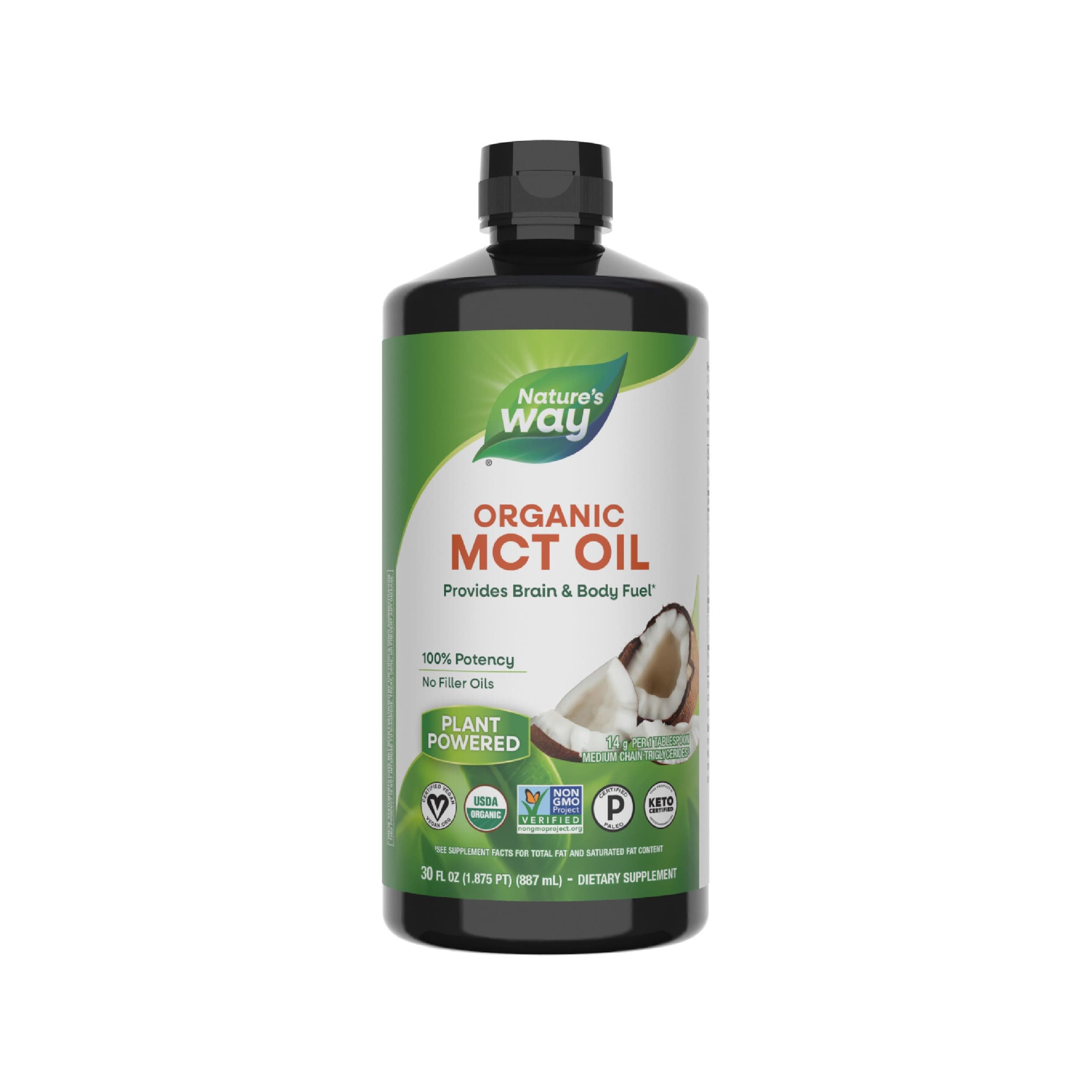 MCT Oil, 30 fl oz (887 ml)