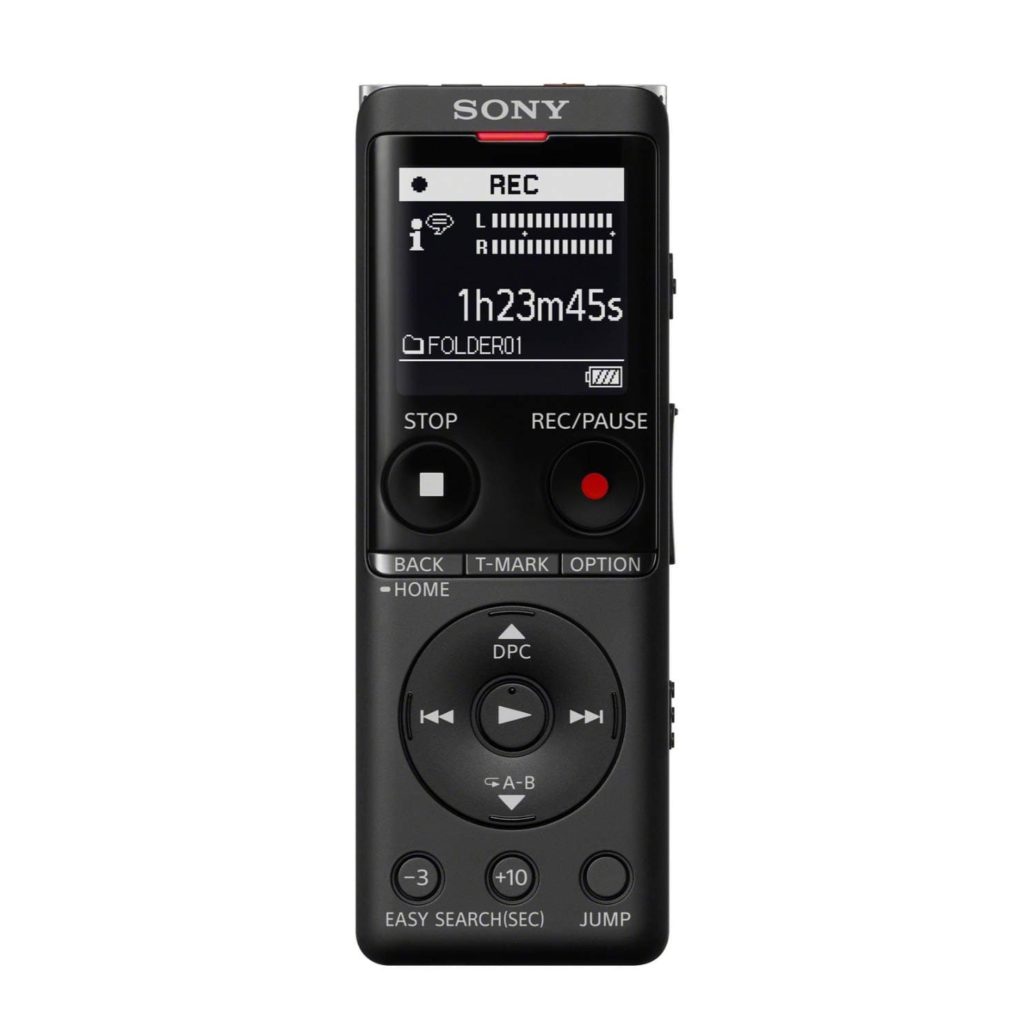 ICD-UX570 Digital Voice Recorder, ICDUX570BLK, usb