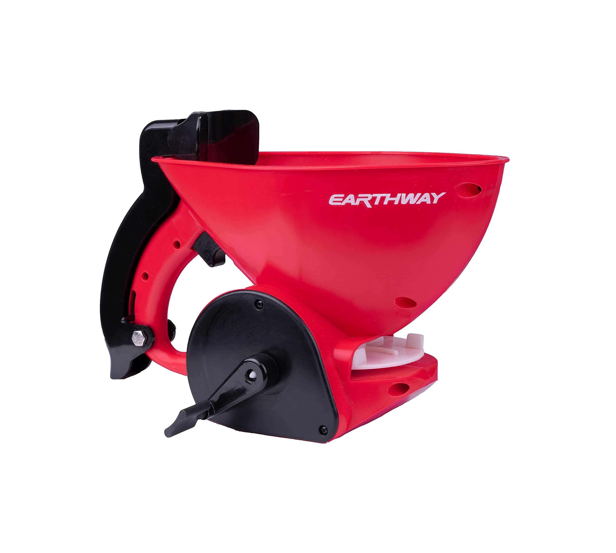 16014 LB Red Ergonomic Hand Spreader with Built-in Ergonomic Armrest and Trigger for Comfort and Adjustable Reel Control and Sealed Gearbox and High-Speed Crank