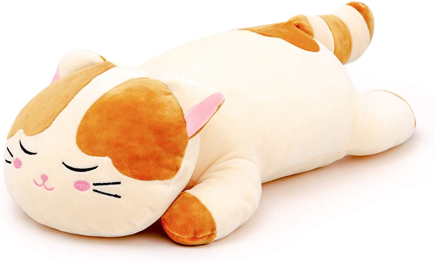 Lazada Plush Pillows Stuffed Animal Brown Cat Pillow 18 Inches