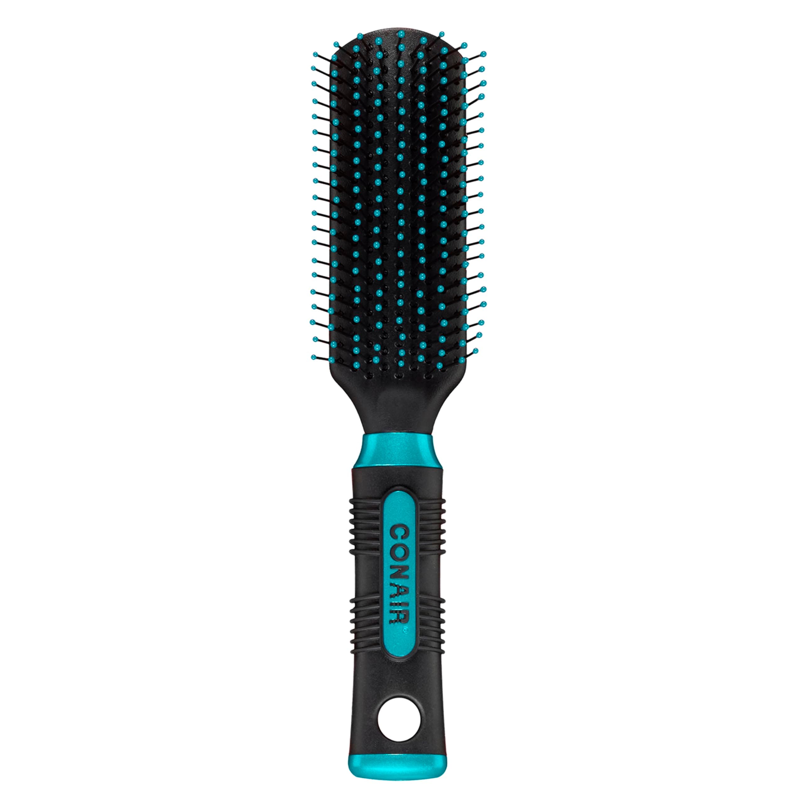Pro Hair Brush with Nylon Bristle, All-Purpose, Colors May Vary