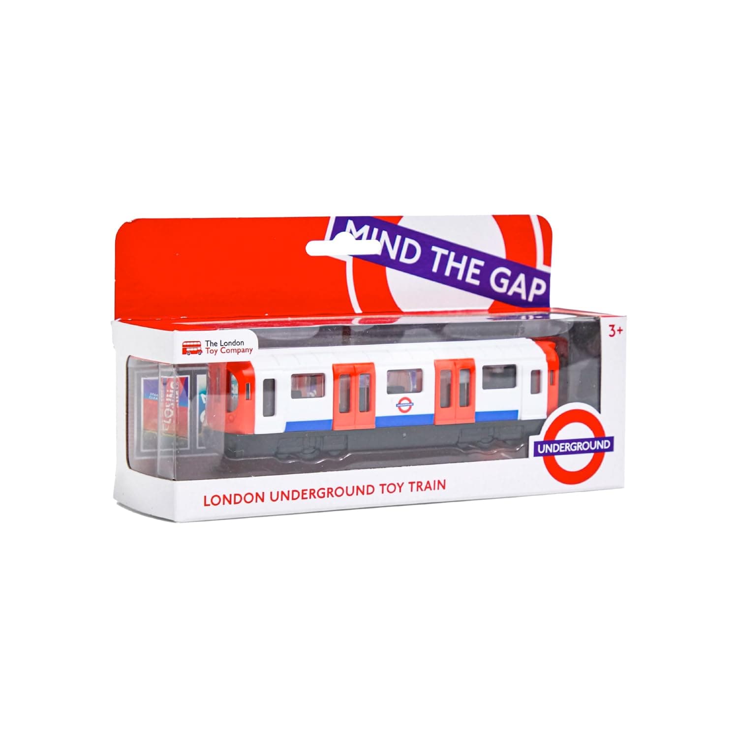 Officially Licensed Underground Train Model - Realistic Plastic Model for Kids and Collectors - Transport for