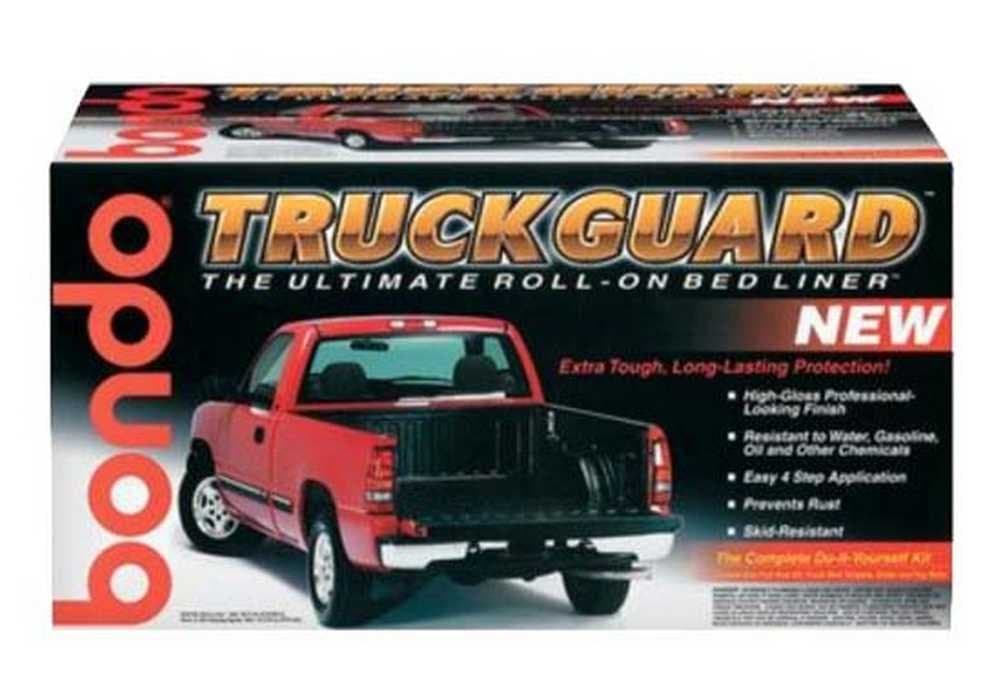 Bondo 727 Truck Guard Bedliner Large Kit Can - 1 Gallon