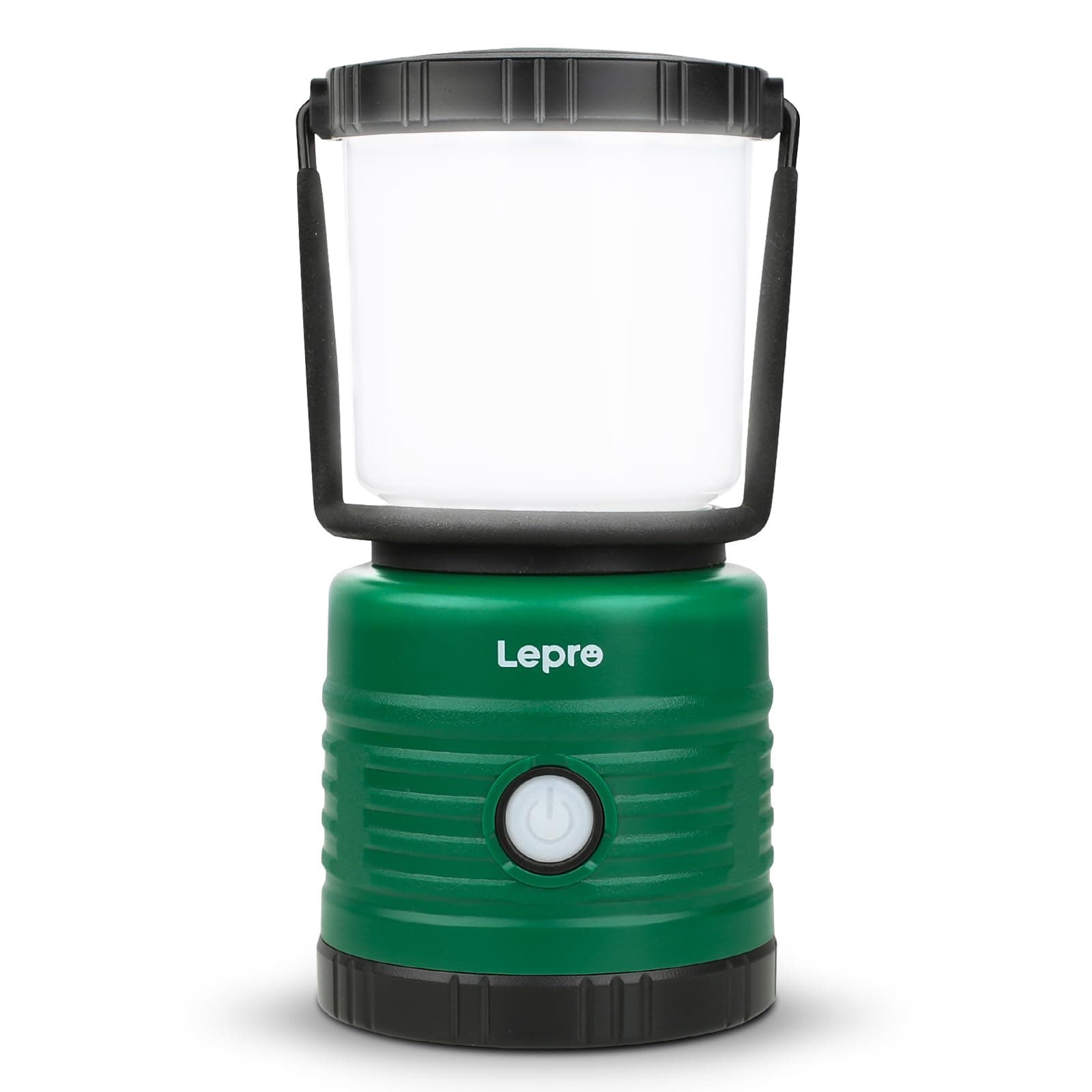Lepro Camping Lantern, Battery Powered LED with 1500LM, 4 Light Modes, Waterproof Tent Light, Lantern Flashlight for Hurricane, Emergency Light, Survival Kit, Storms, Outages, Fishing, Hiking