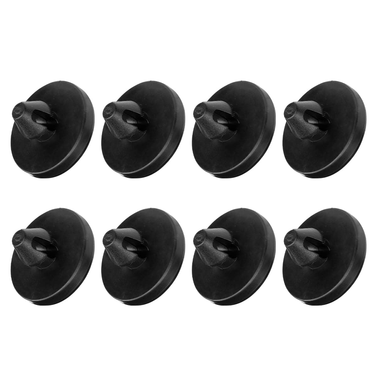 Mandark 8PCS Car Brake Switch Stopper, OEM# 90541-06036 Vehicle Brake Pedal Pad Stopper, Automotive Brake Light Switch & Clutch Pedal Stopper, Universal for SUV, Sedan, Truck (Black)