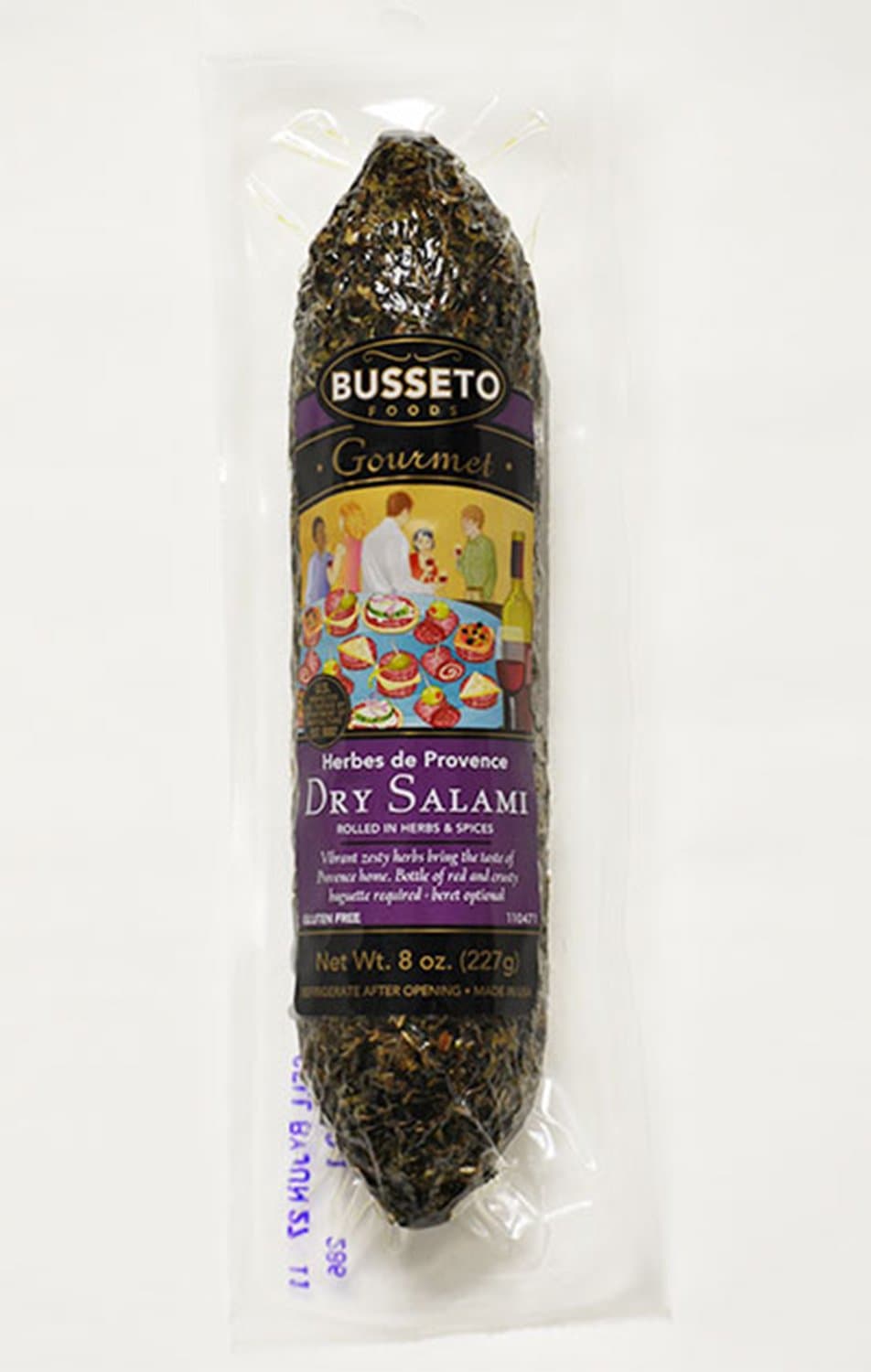 Dry Salami with Herbs of Provence - 8oz - (Pack of 2)