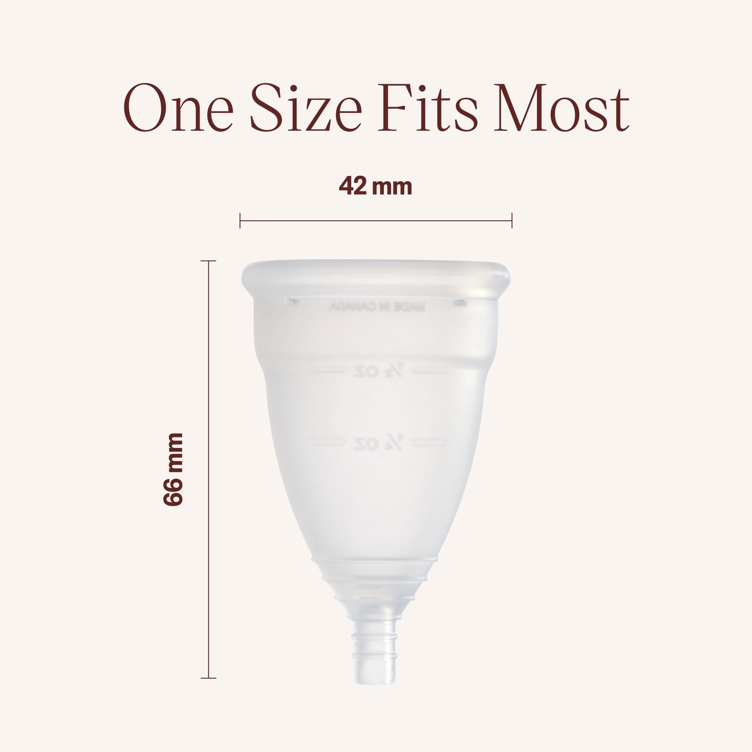 DivaCup - BPA-Free Reusable Menstrual Cup - Leak-Free Feminine Hygiene - Tampon and Pad Alternative - Up To 12 Hours Of Protection - Model 1