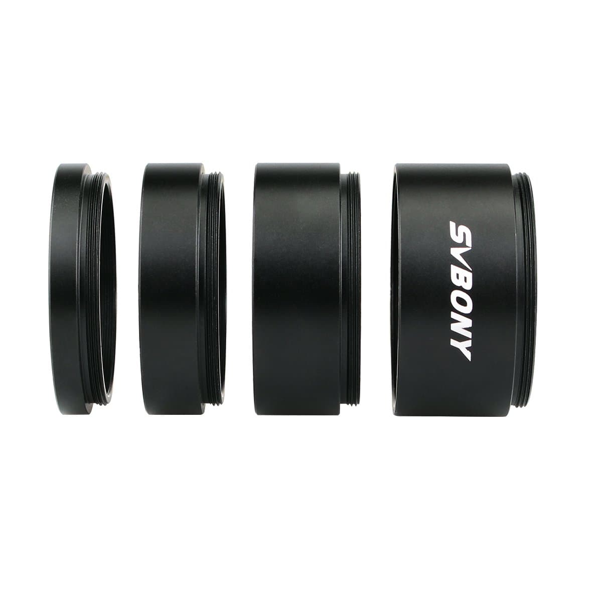 Extension Tube M42x0.75 on Both Sides Length T2 Extension Tube Kit Length 5mm 10mm 15mm 20mm