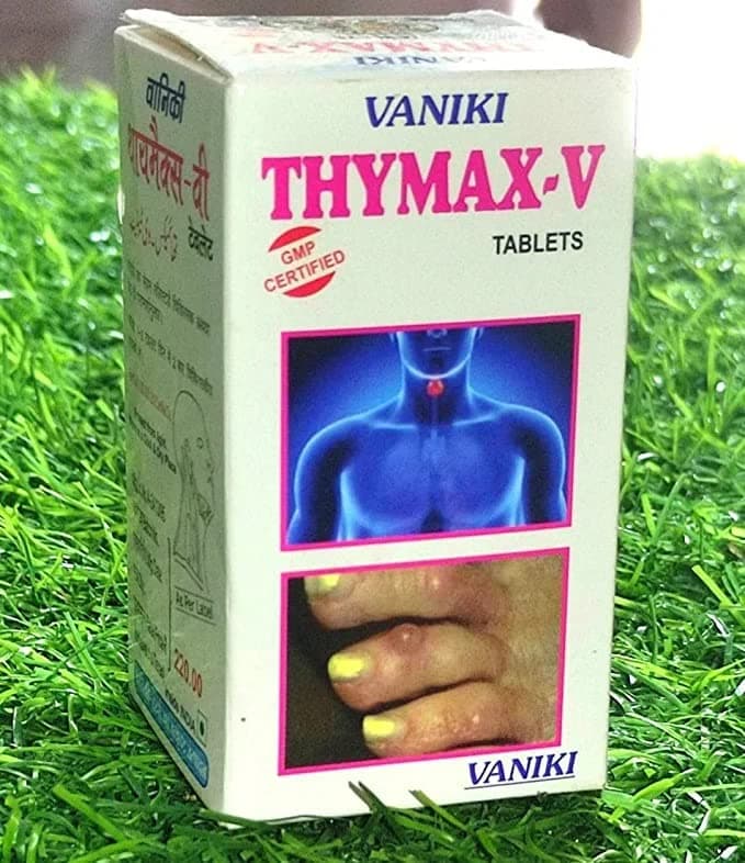 Laxmi Ayurvedic Vaniki THYMAX -V TABLET (20 Tabs each pack of 2)