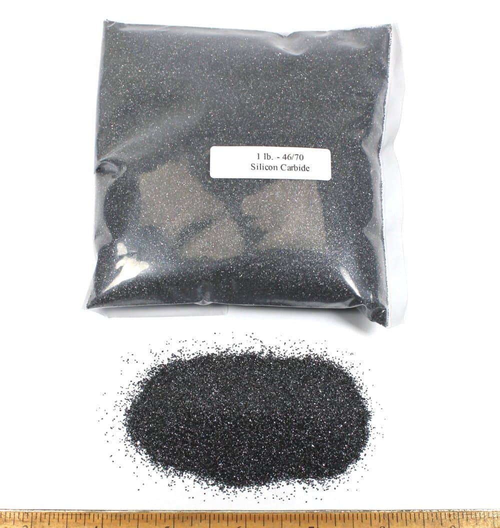 46-70 Silicon Carbide Grit: 5lbs