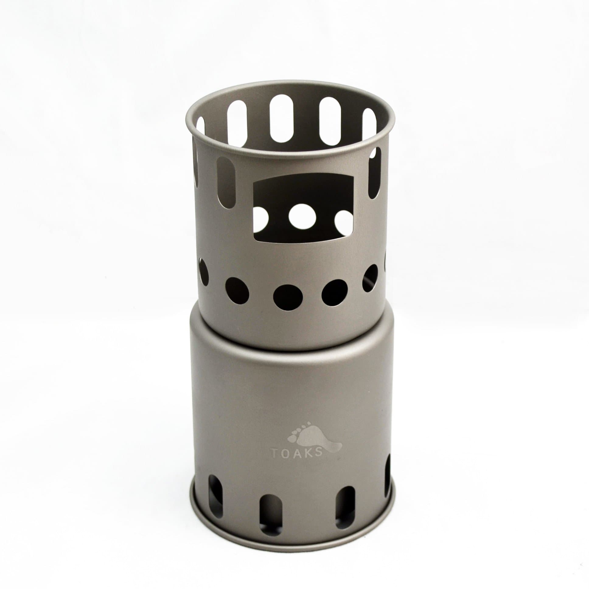 Titanium Backpacking Wood Burning Stove Small STV-12