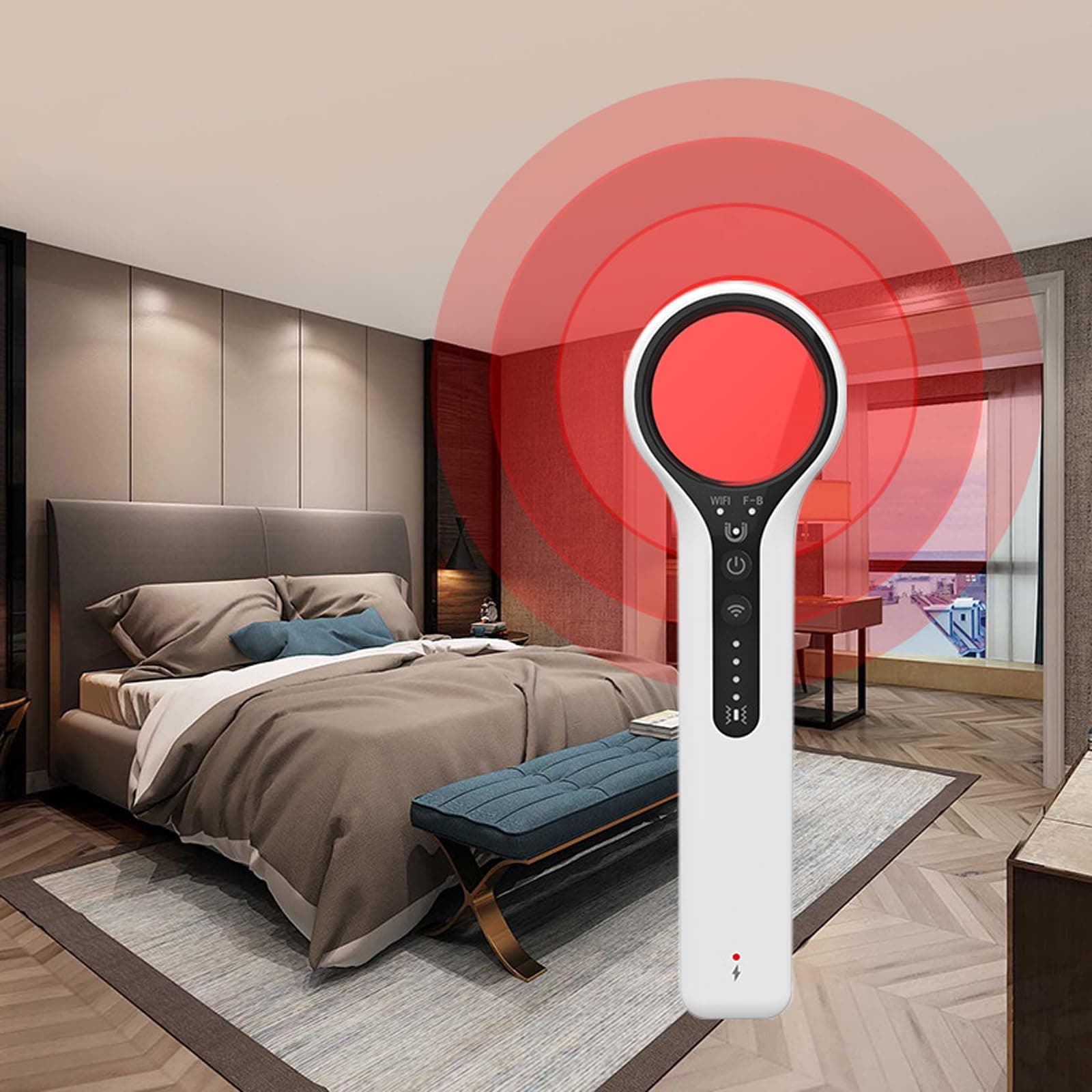 NBLE Hidden Camera Detector, Anti Spy Detector,Anti Bug Scanner and Protector, RF Signal and GPS Detector, Privacy Protector,for Hotel, Office, Travel, and Home