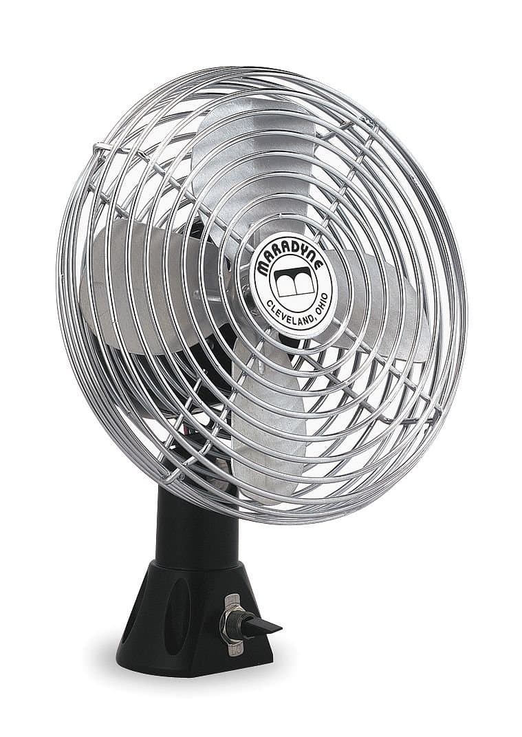 F-320212 Compact Bolt-On Fan, 12VDC, 6-1/2 in. Dia.