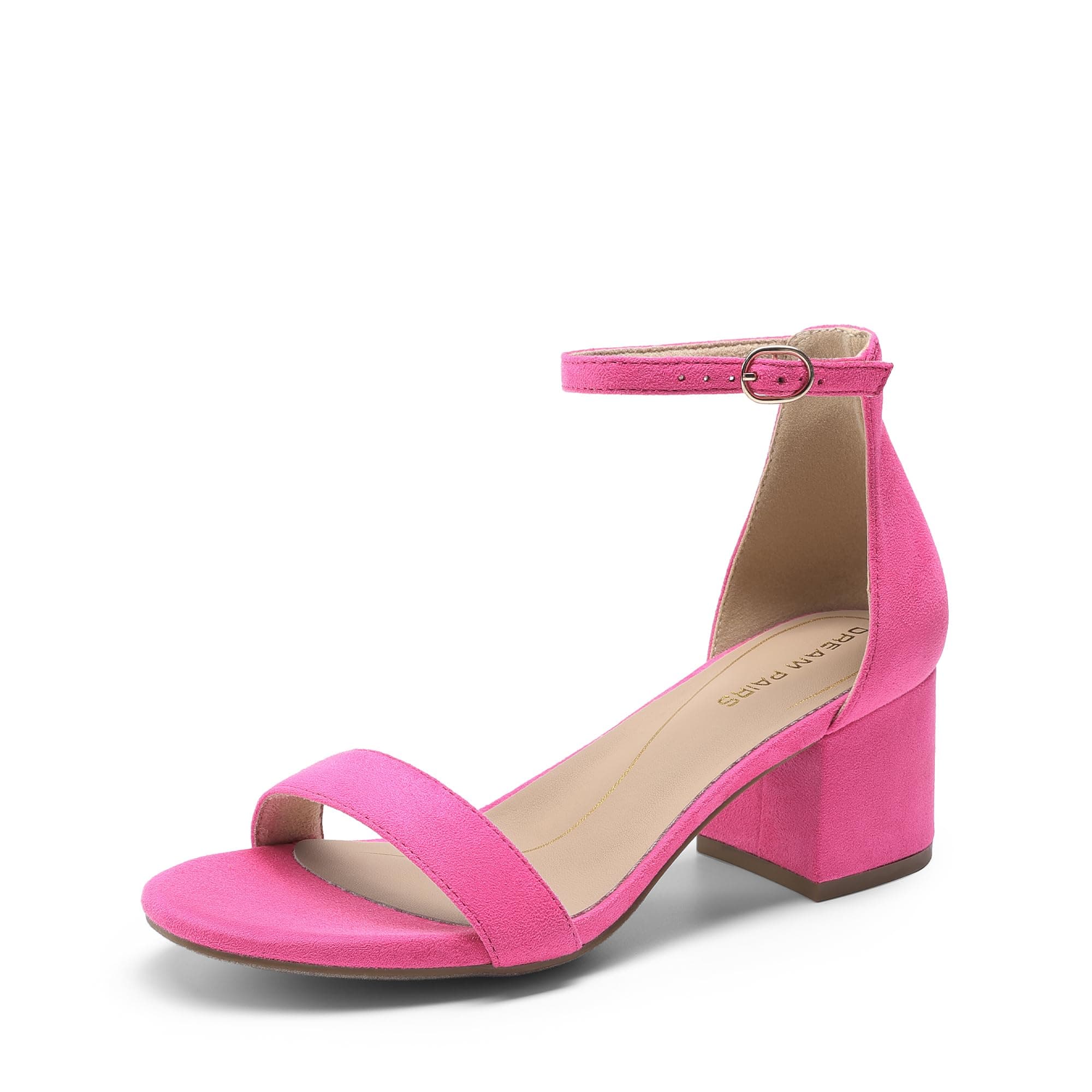 Womens Low-Chunk Low Heel Pump Sandal