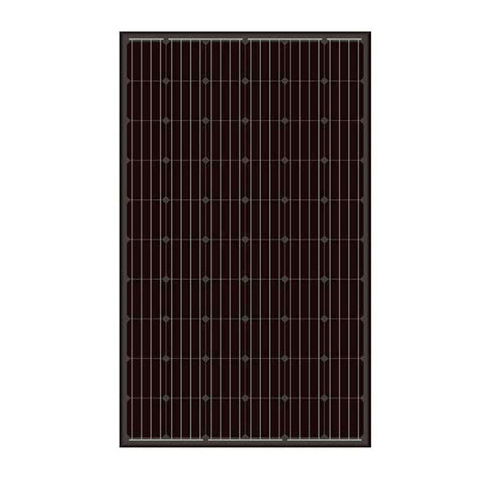 Solarhome 30 PCS 300 Watt Monocrystalline Solar Panel 9000 Watt 24 Volt Only 165$ /pc Black Frame High Efficiency