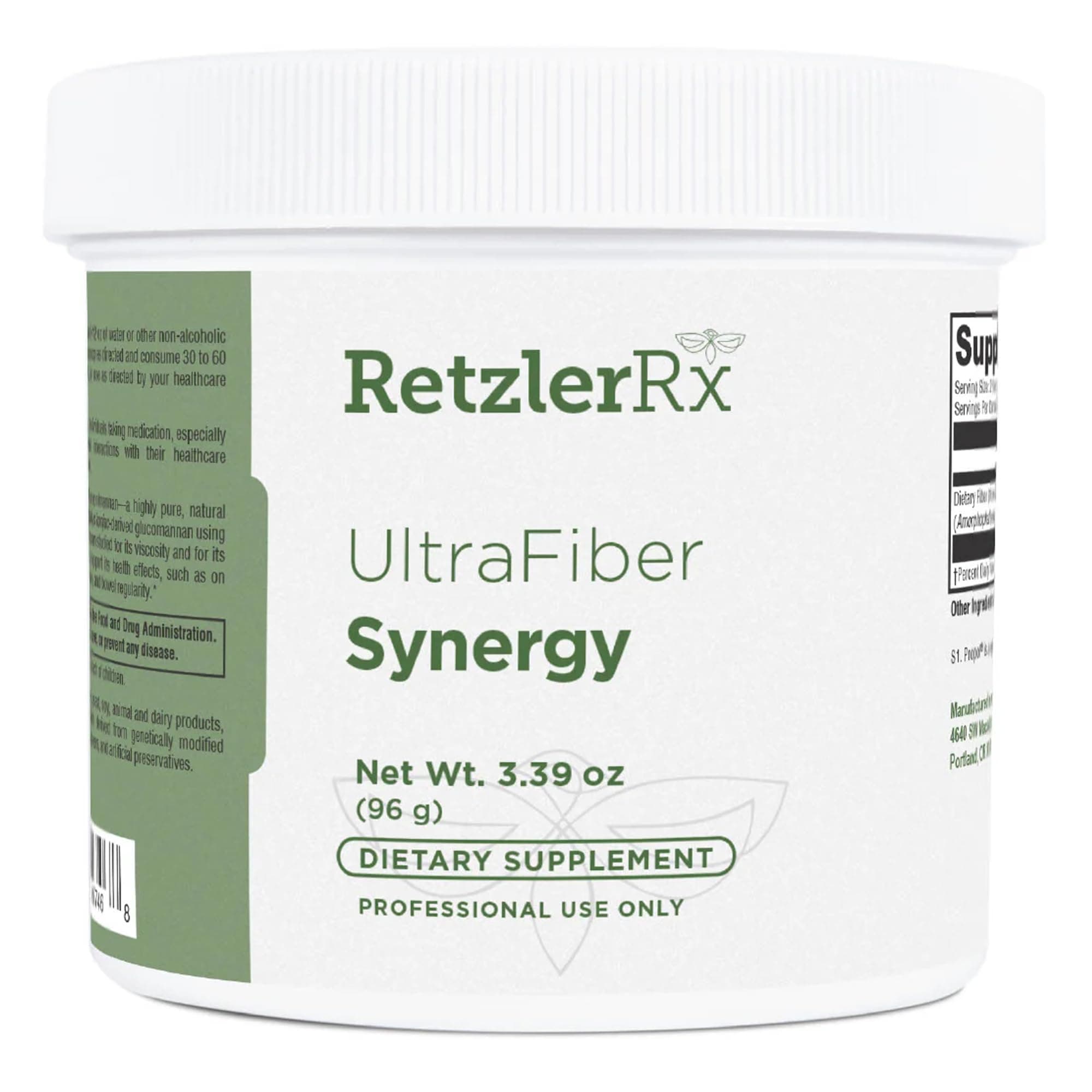 Ultra Fiber Lean Powder Supplement - Natural Soluble Propolmannan for Satiety & Digestive Health - Prebiotic Fiber for Bowel Regularity - Gluten-Free, Non-GMO Formula