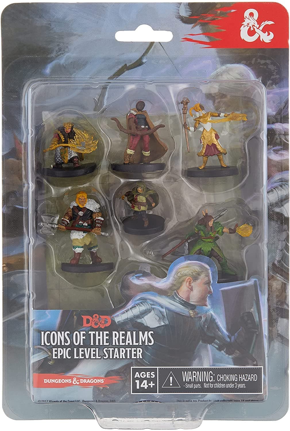 Wizkids 72779 D&D Icons Of The Realms Miniatures Epic Level Starter-Game, Gray
