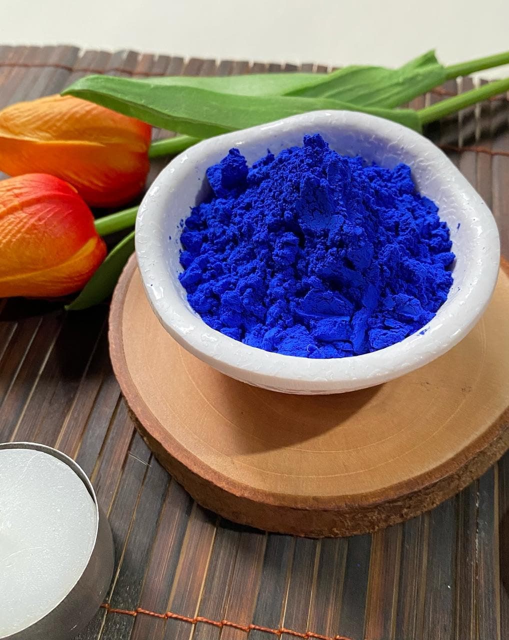 Generic Moroccan Nila Blue Powder, Natural Indigo Pigment (20gm)