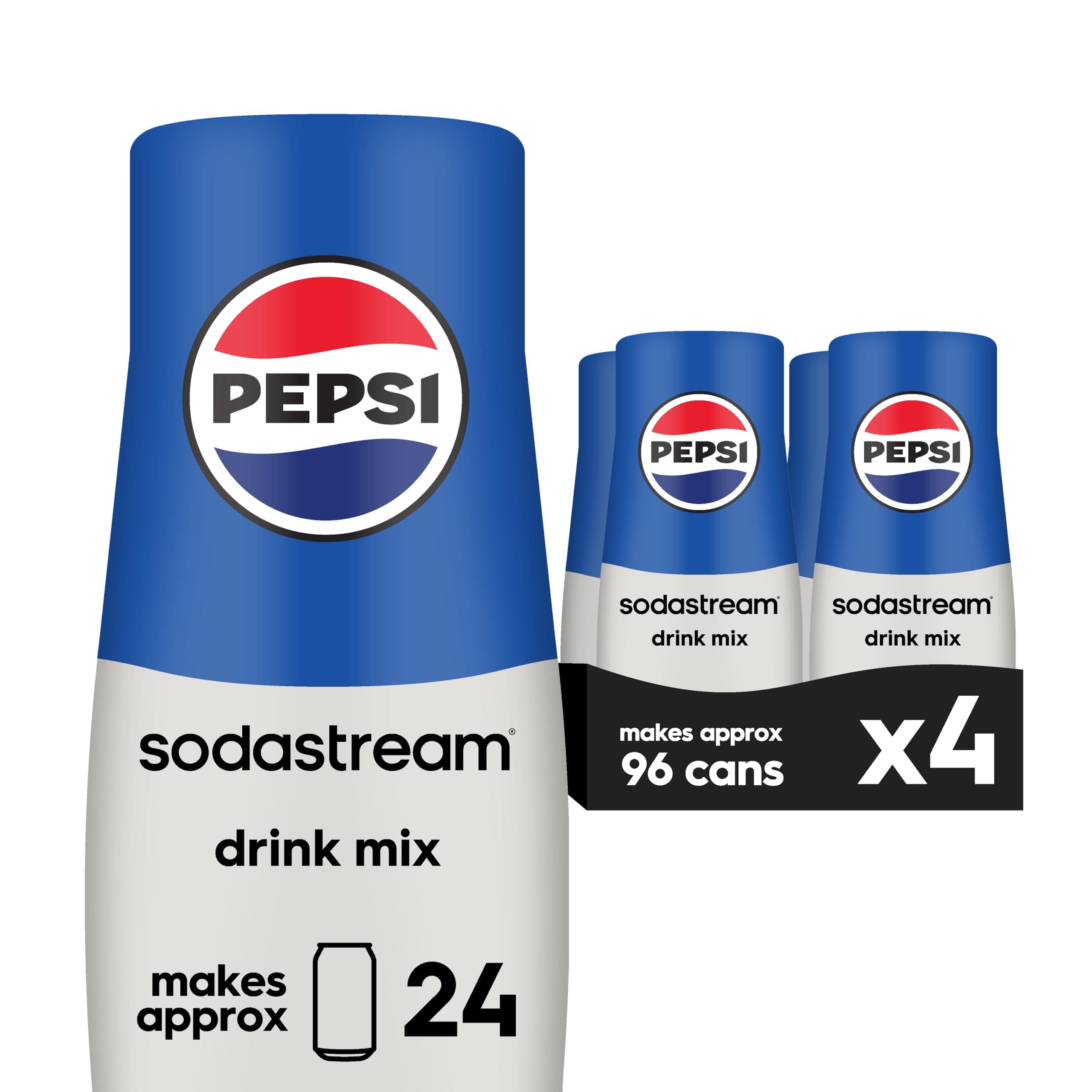 sodastream Pepsi® Beverage Mix (440ml, Pack of 4)