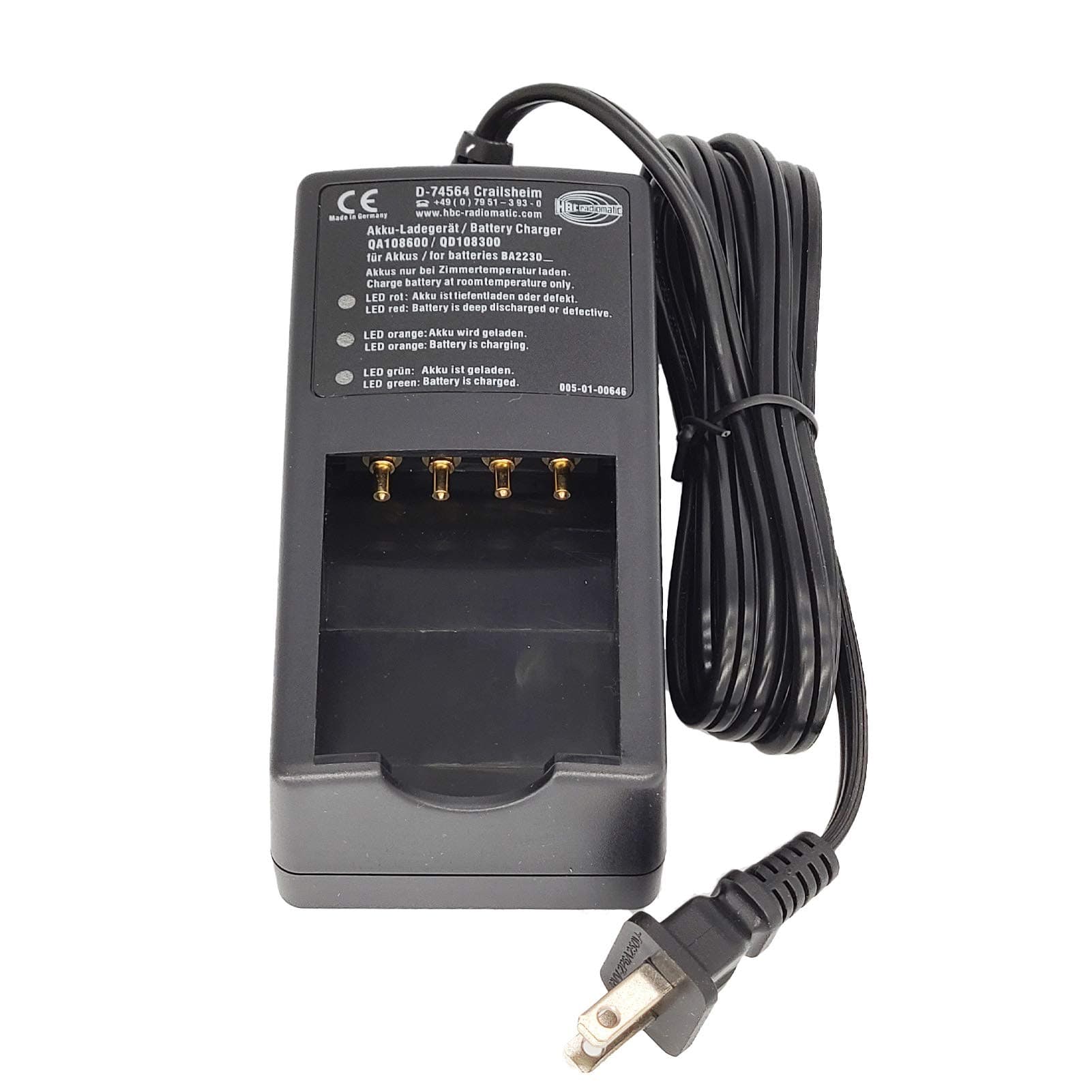 for HBC Battery Charger D-74564 for BA223030 2.1Ah 36V Charger QA108600 QD108300 AC 220V