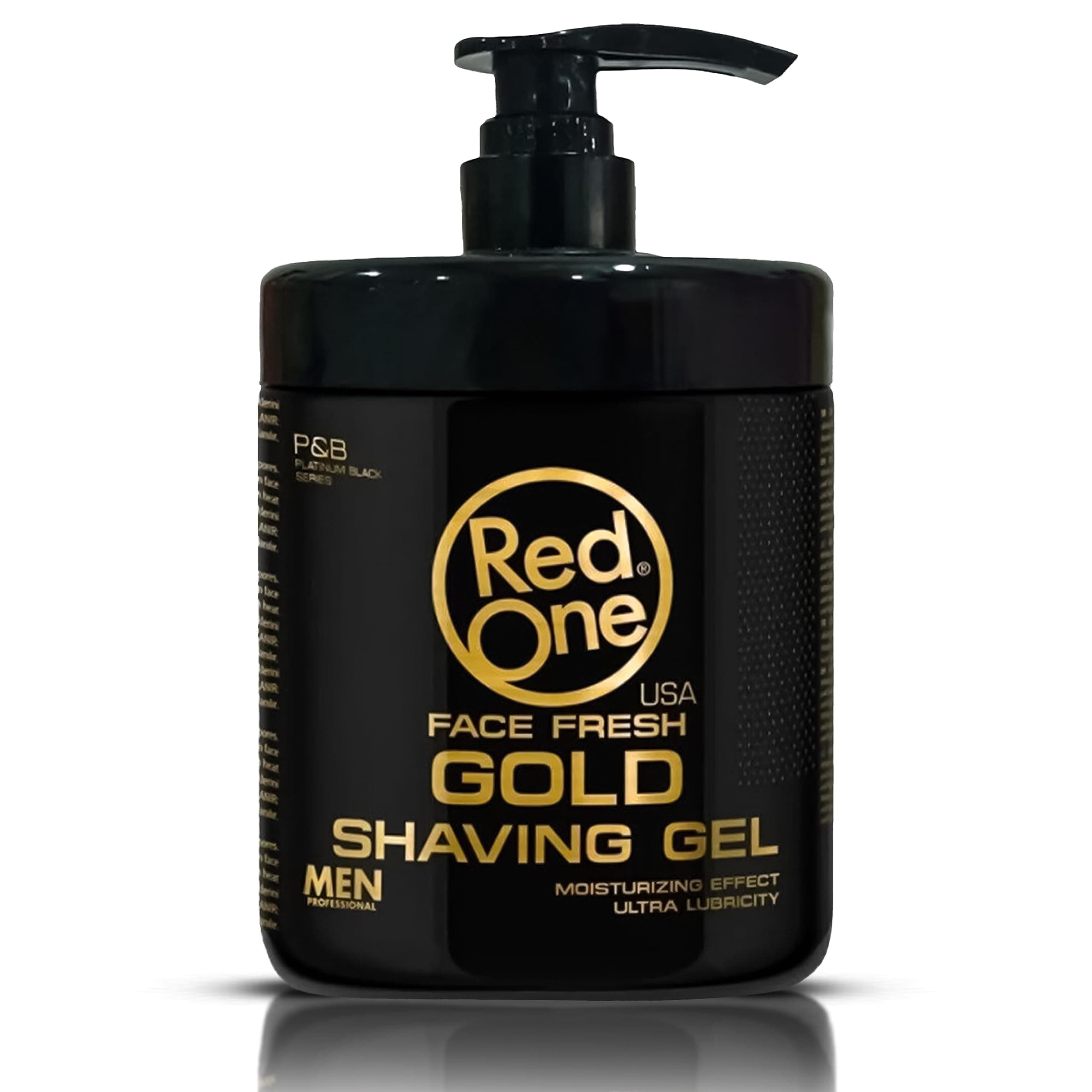 Redone Shaving Gel Gold 1000 ml | Shaving Gel Transparent Men | No Foam | Ideal for Contours
