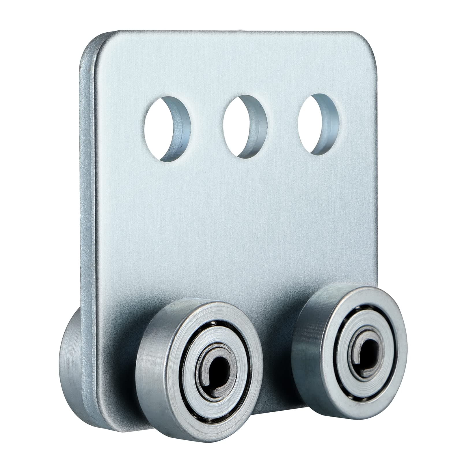 Skelang Trolley Assembly, 4 Wheel Bearing Trollry Roller, Heavy Duty Strut Channel Trolley for All 1-5/8 Inches or Taller Strut Channel