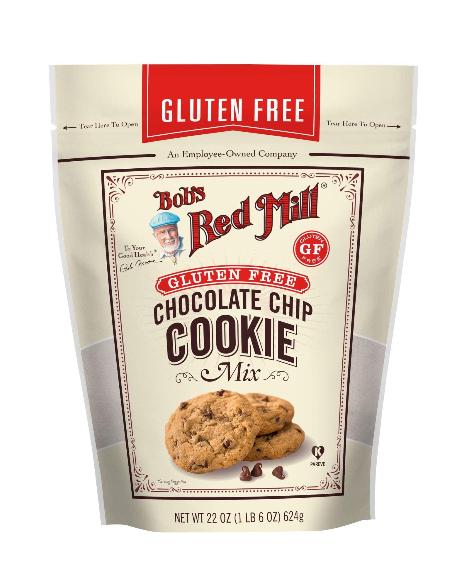Bob's Red Mill Cookie Mix, Gluten Free Chocolate Chip, 22 oz