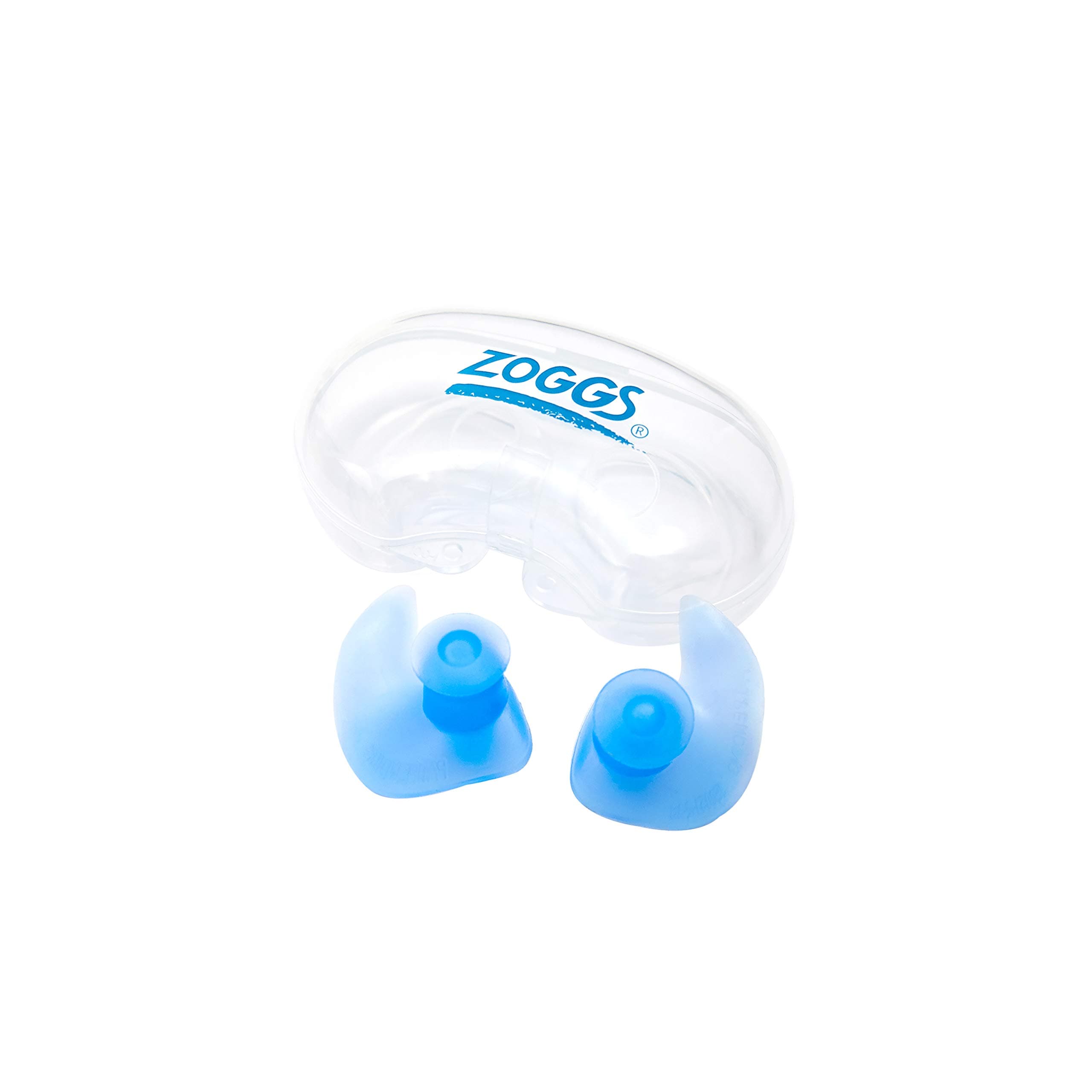 Zoggs Aqua Plugz, Ear Plugs for Swimming, Reusable Silicone Ear Plugs