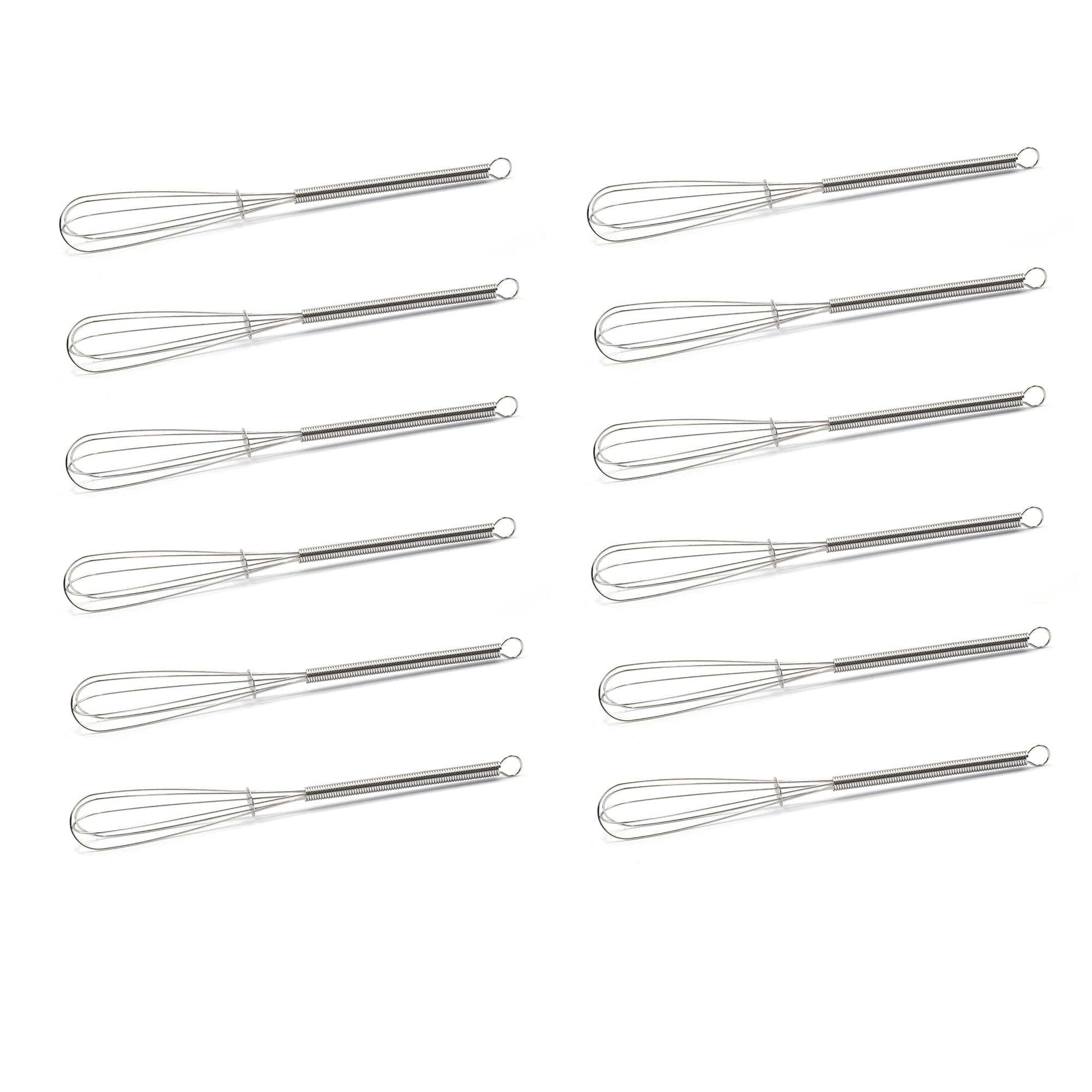 Mini Whisks 7 inch 12Pcs