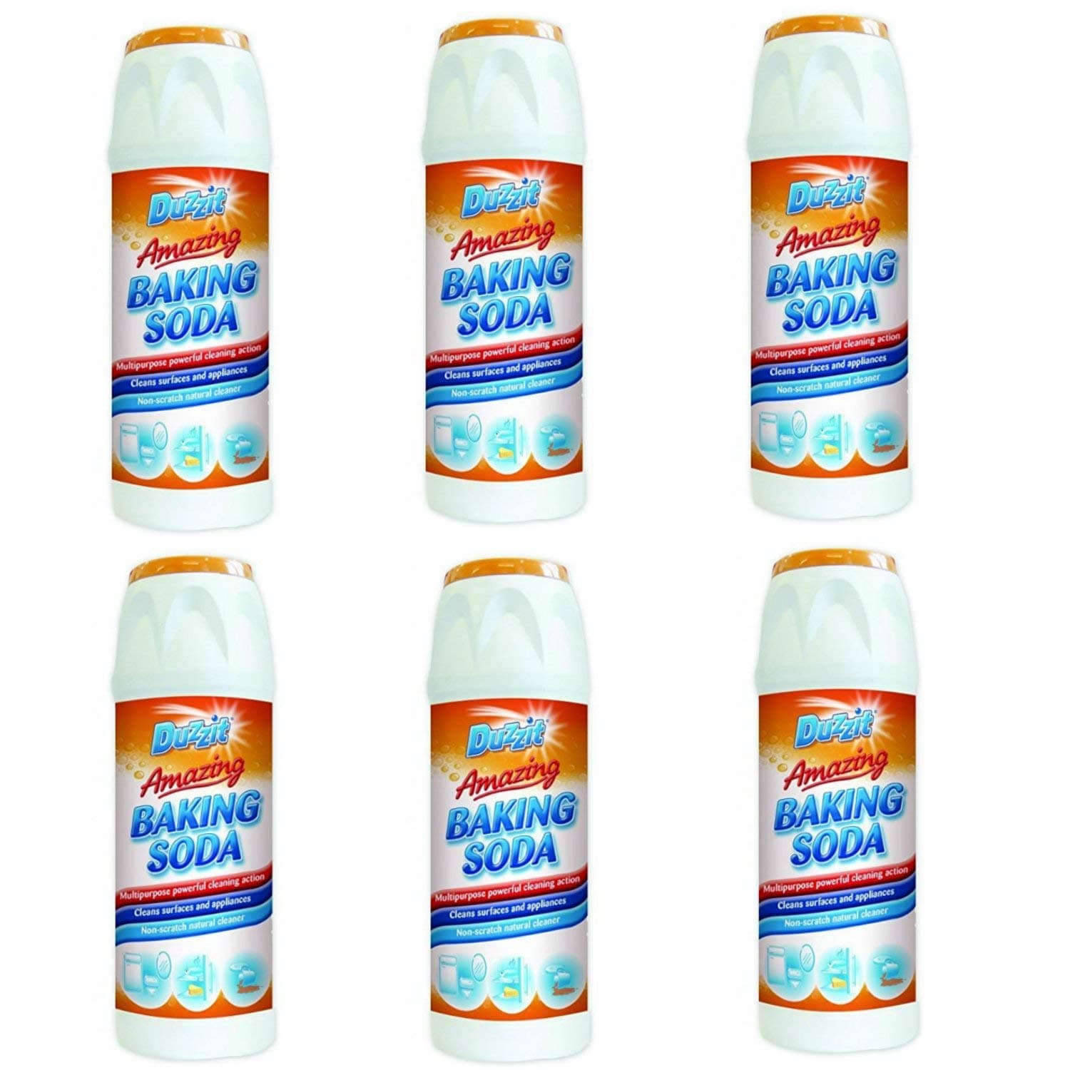 Duzzit - Amazing Baking Soda Multi Purpose Household Cleaner - 500g (6 Pack)