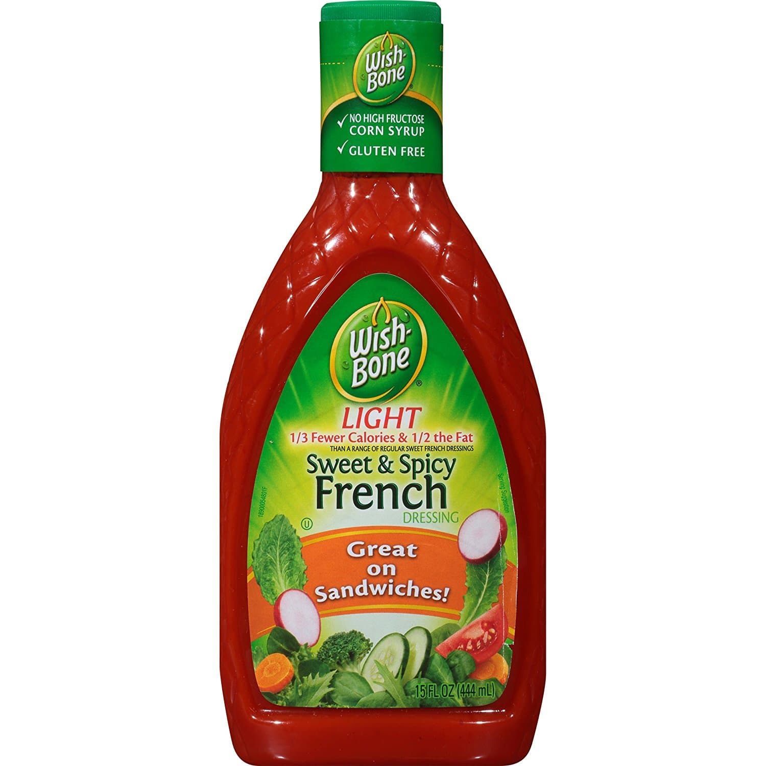 Wish-Bone Light Sweet & Spicy French Salad Dressing, 15 FL OZ