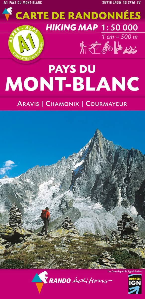 Mont-Blanc (Pays du) - Aravis - Chamonix - Courmayeur A1