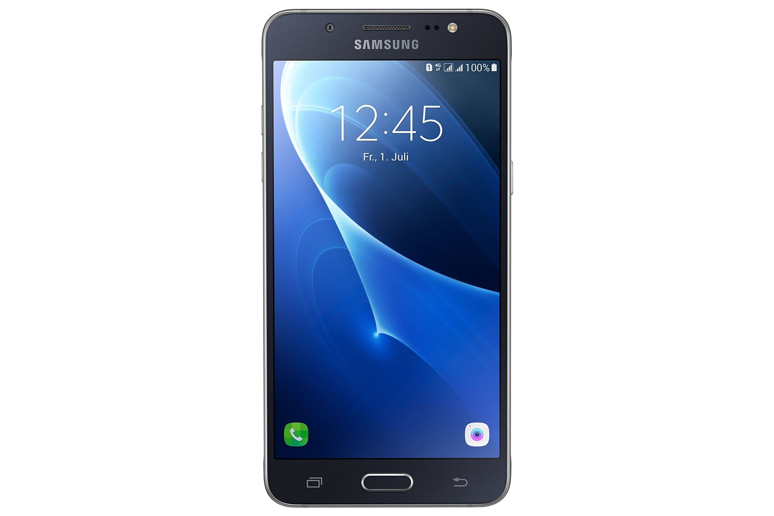 Samsung SM-J510FZKUDBT Galaxy J5 (2016) DUOS 5.2" Super AMOLED HD, 2GB RAM, Quad-Core 1.2GHz, LTE, 13/5MP, Wi-Fi, Bluetooth 4.1, Android (Renewed)