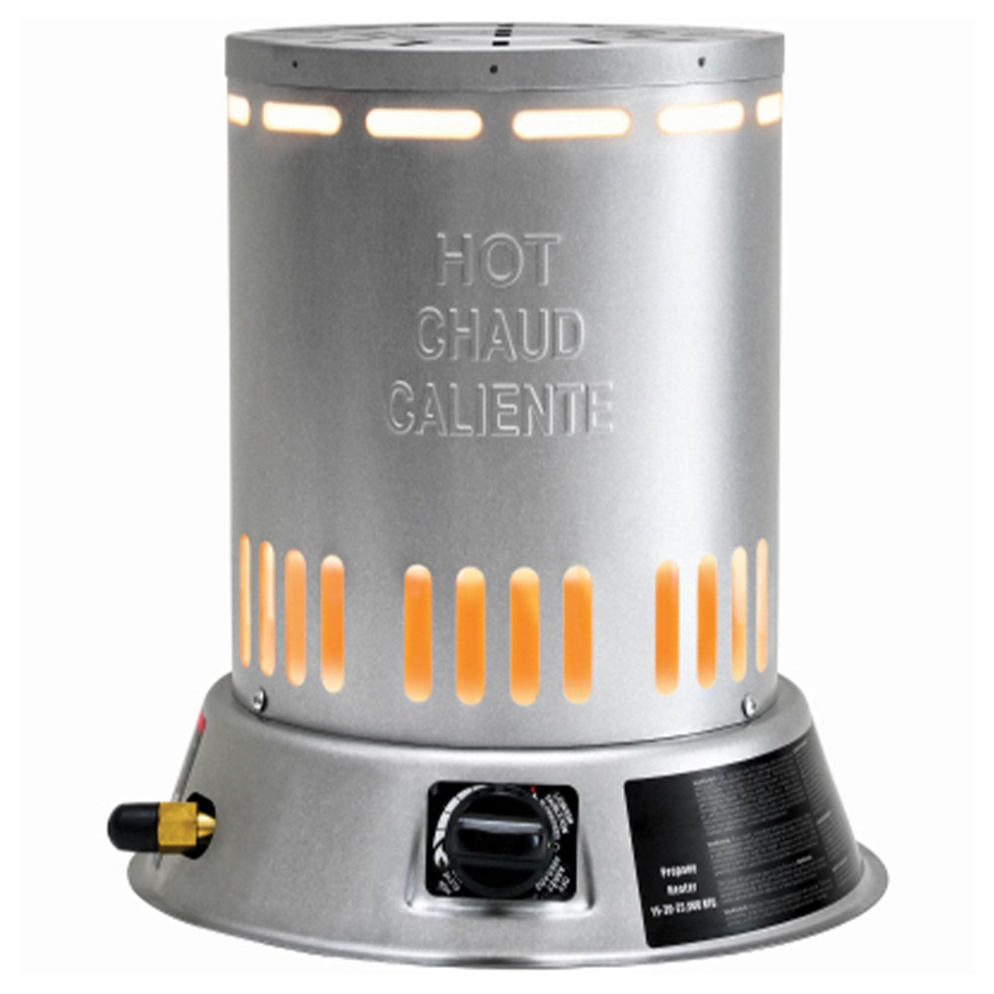 LPC25 15-25,000 BTU Propane (LP) Convection Heater , Gray