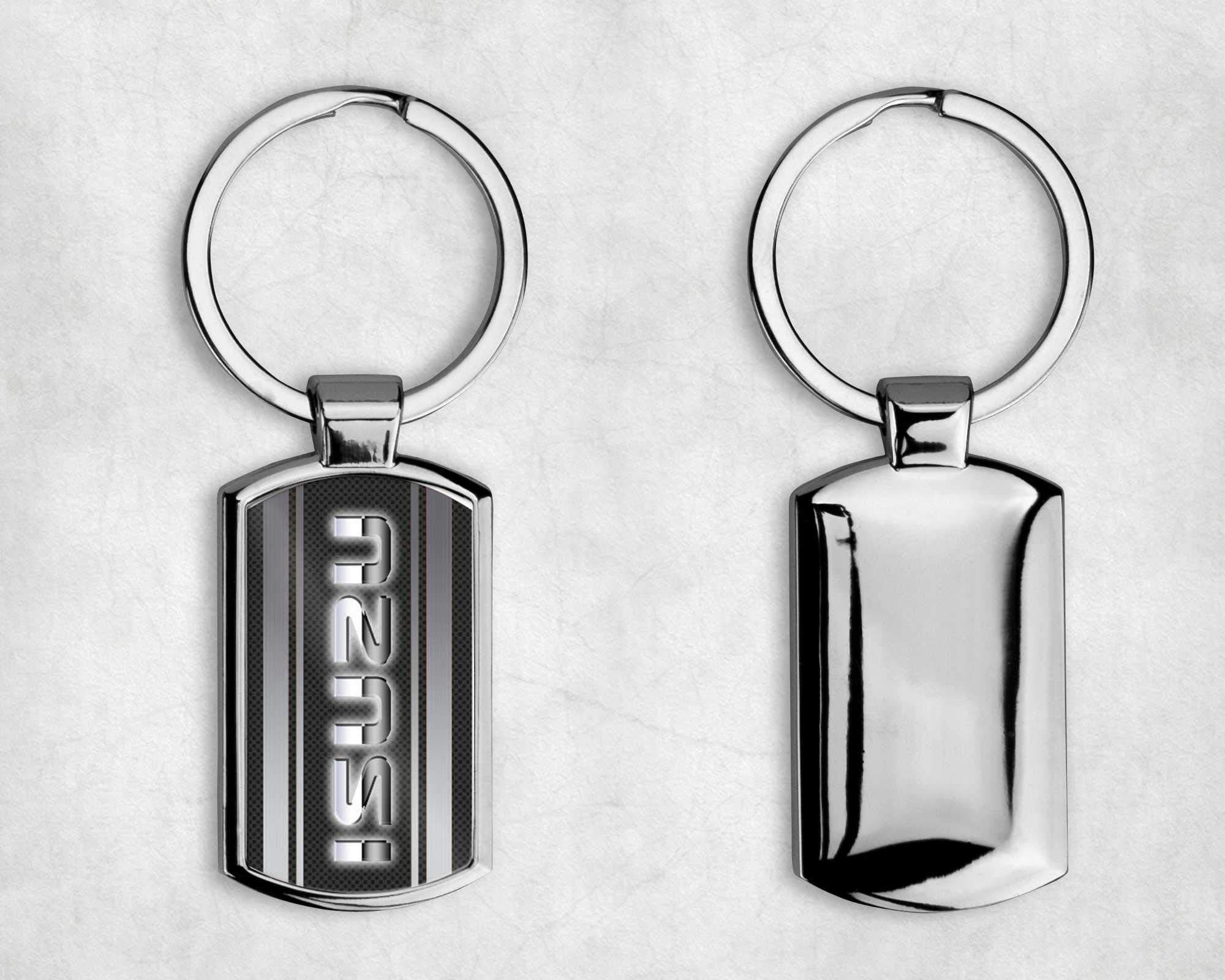 ISUZU MOTORS METAL KEYRING - All Models - Complete with Gift Box (-A001)