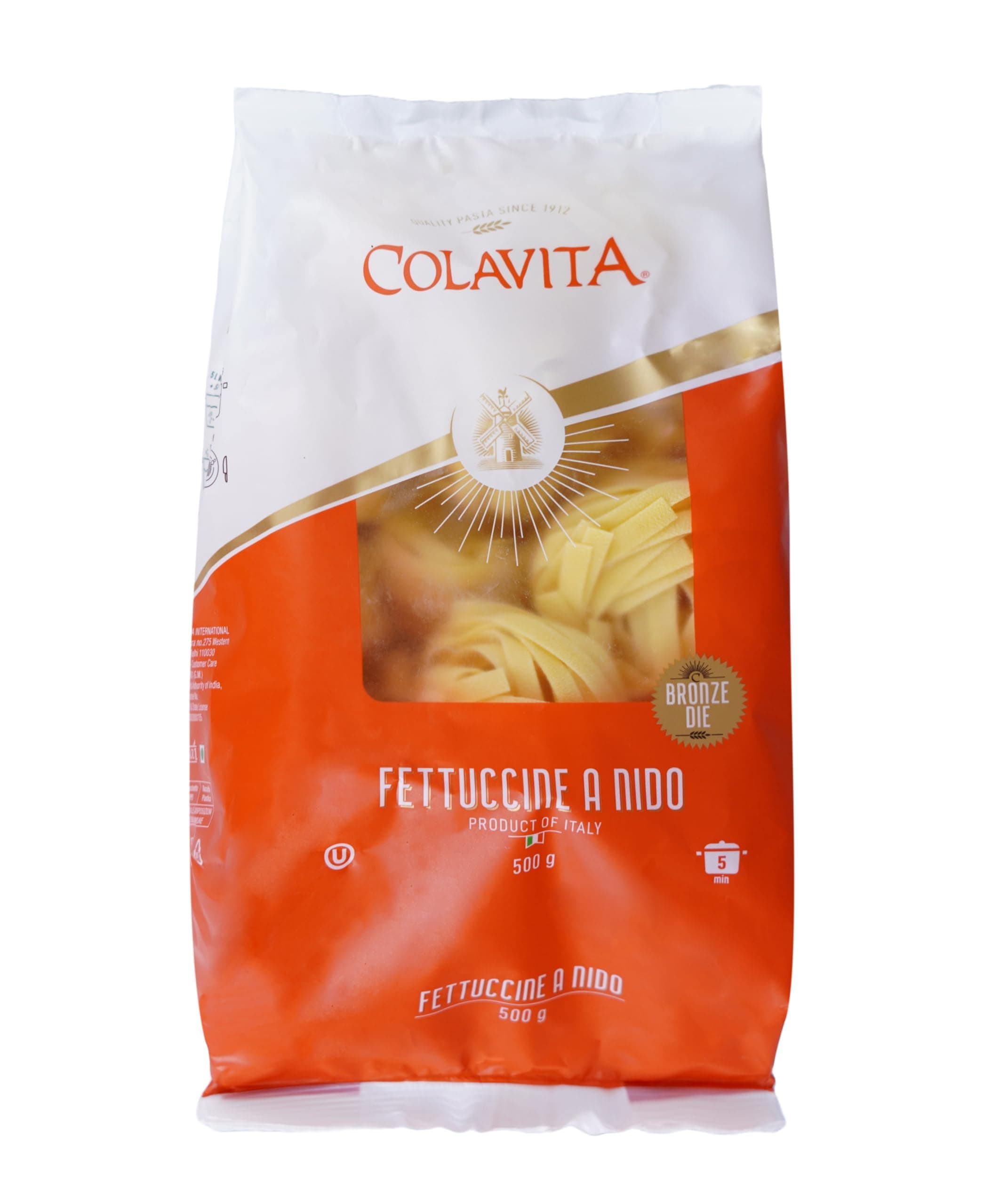 - Fettuccine Pasta 500 g | Durum Wheat Pasta | Imported From Italy