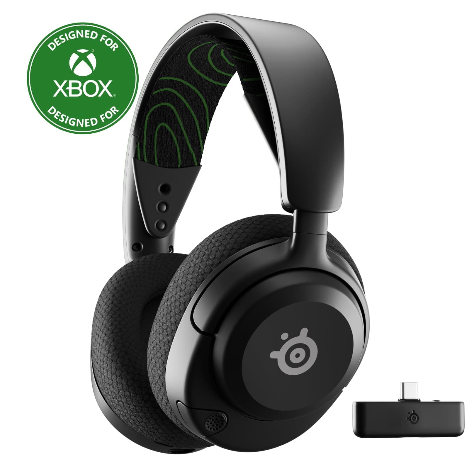 SteelSeries Arctis Nova 5X Wireless Multi-System Gaming Headset — Neodymium Magnetic Drivers — 100+ Audio Presets — 60 HR Battery — 2.4GHz or BT — ClearCast Gen2.X Mic — Xbox, PC, PS, Switch, Mobile