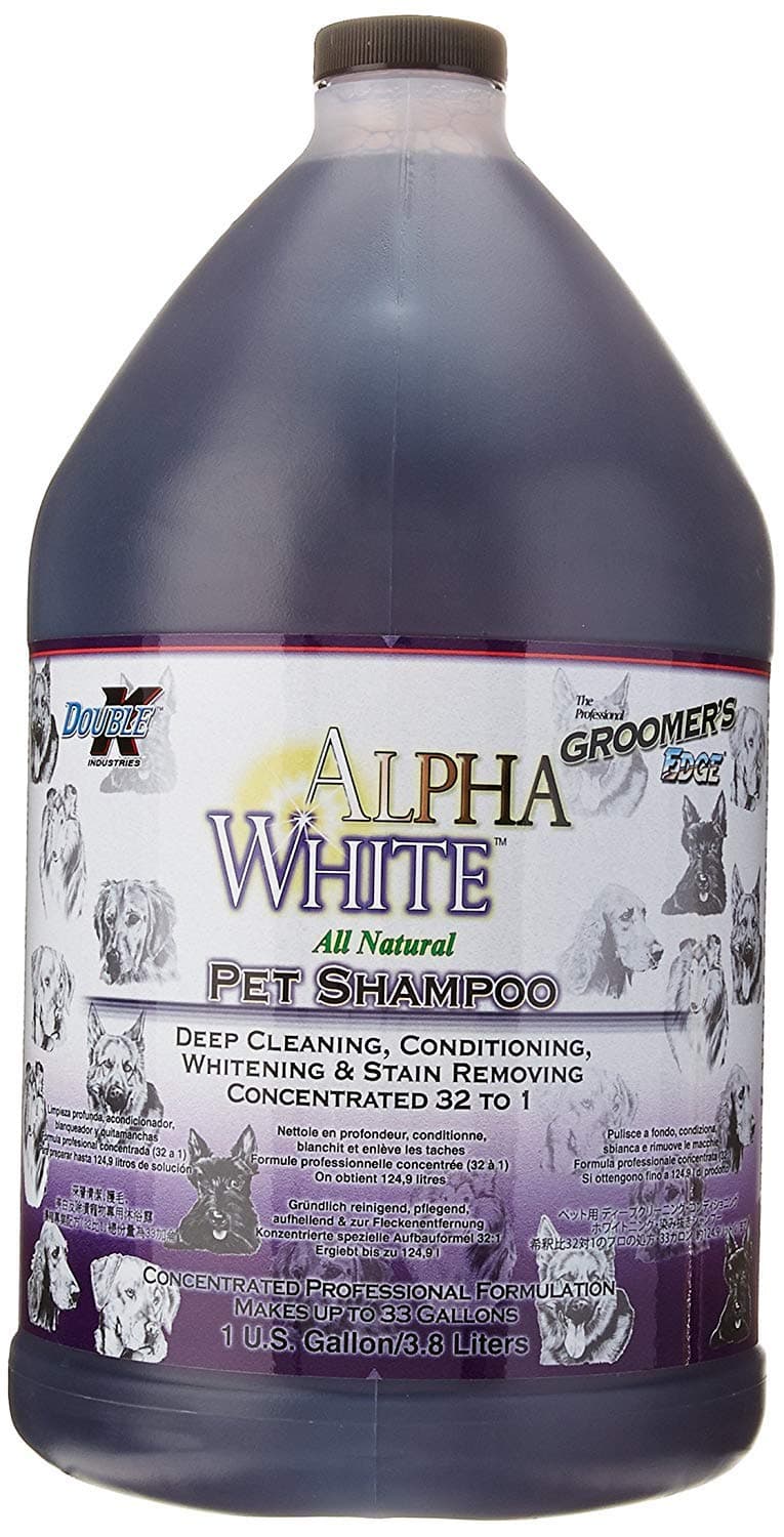 Double K Alpha White Shampoo, 3.8 Liter