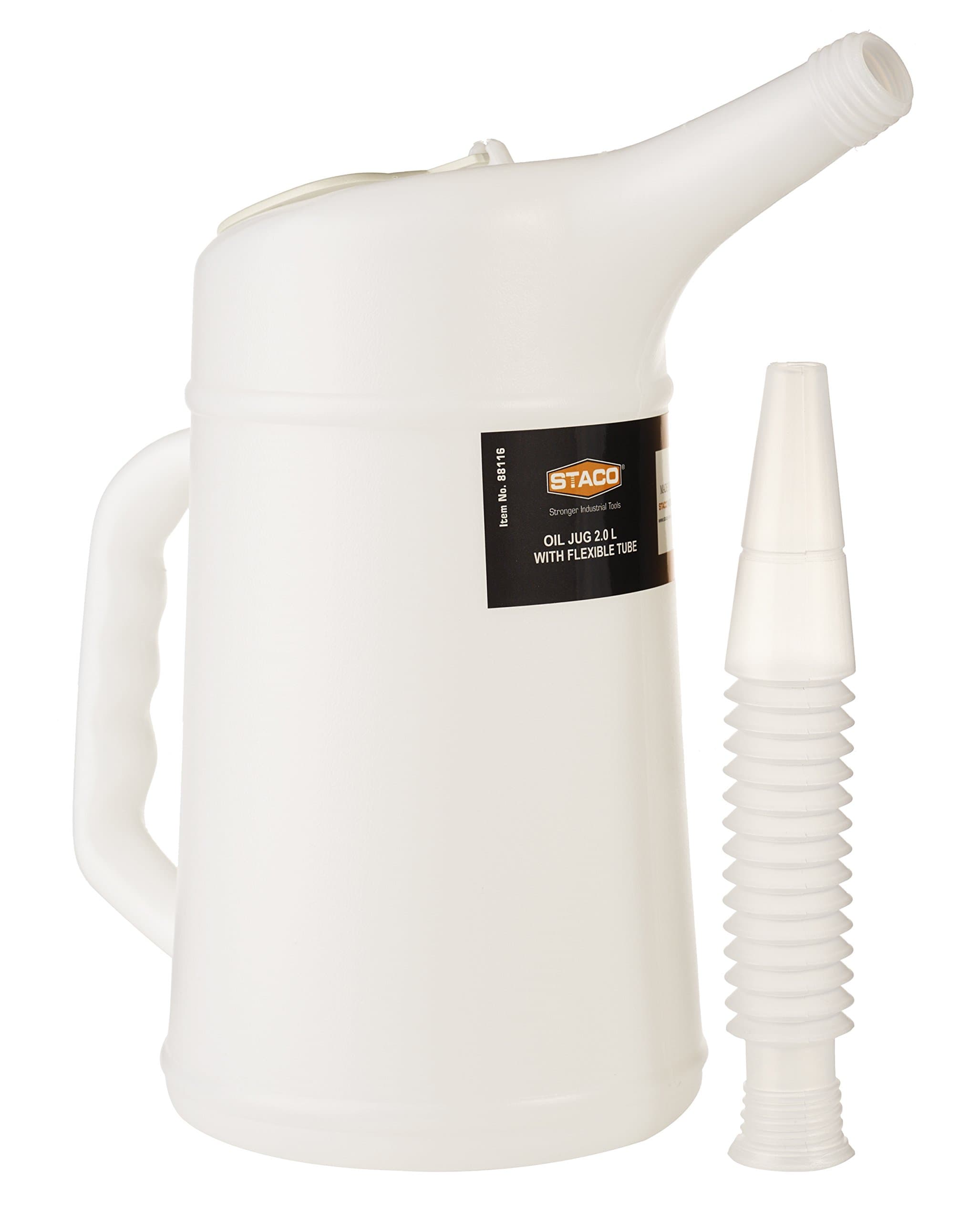 STACO 88116 68 oz/2 Litre Oil Measuring Jug in Plastic by STACO