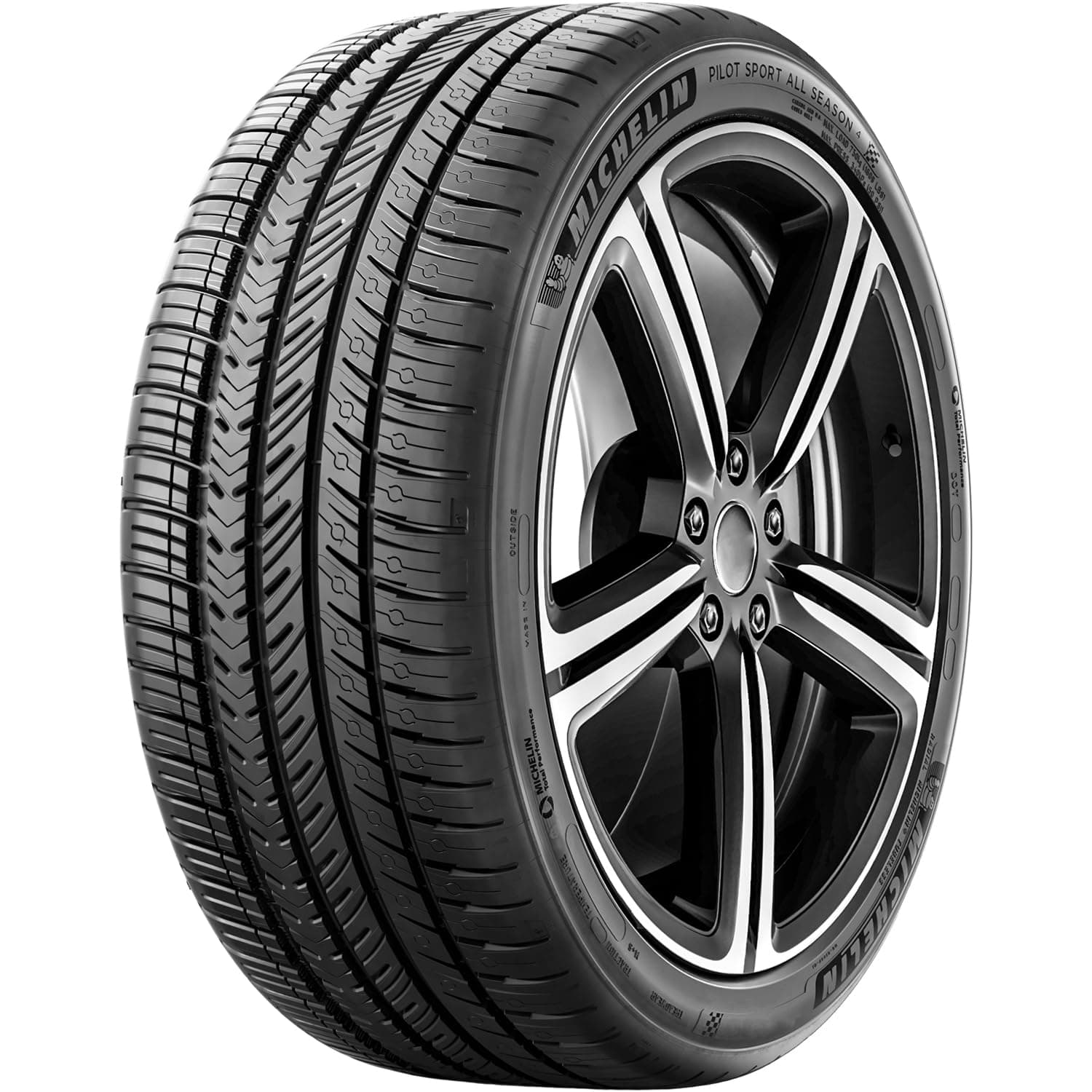 MICHELIN Pilot Sport All Season 4 Performance Tire 215/40ZR18/XL 89Y