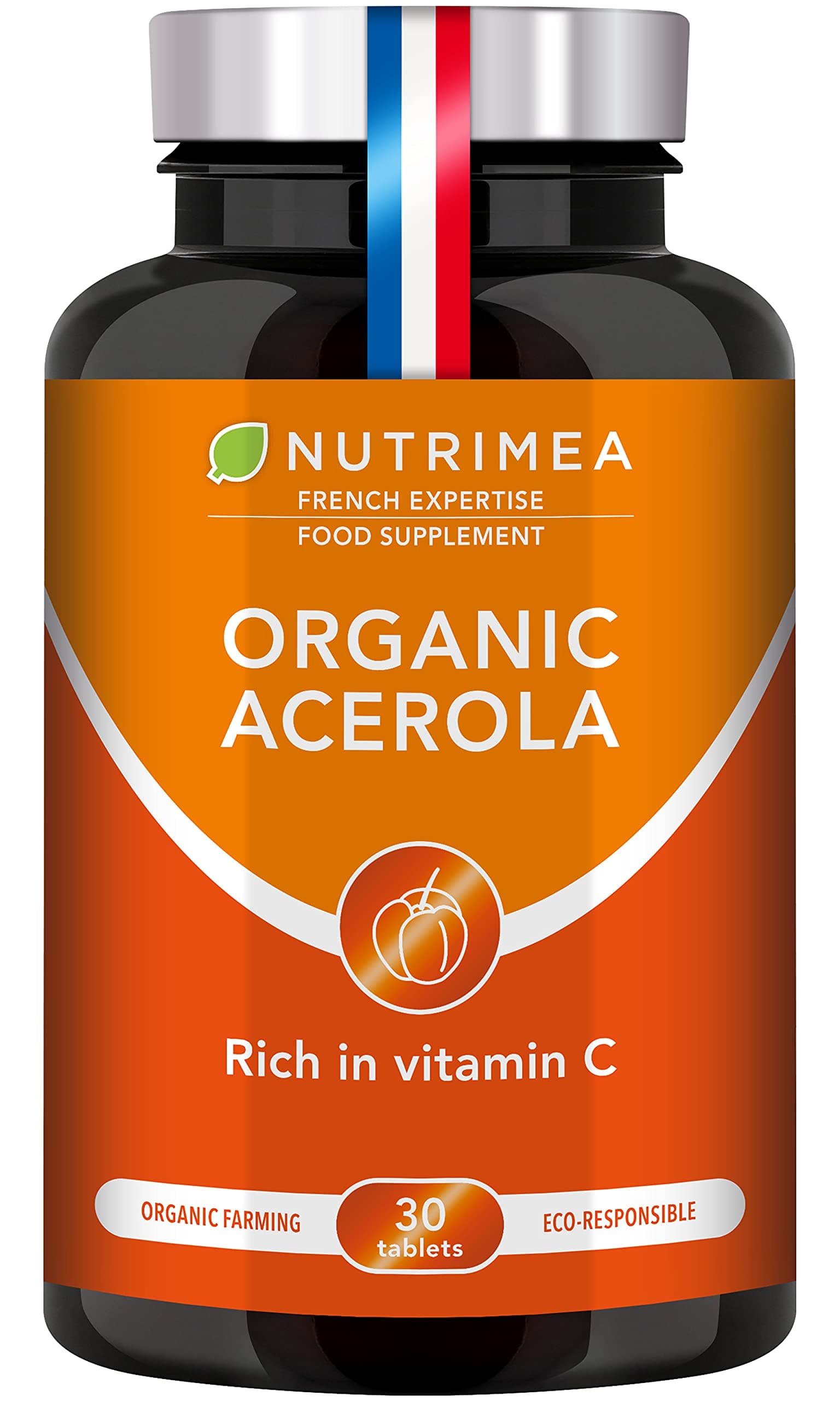 Organic ACEROLA 1000 mg | Natural Vitamin C | Highly Concentrated | Reduces F...