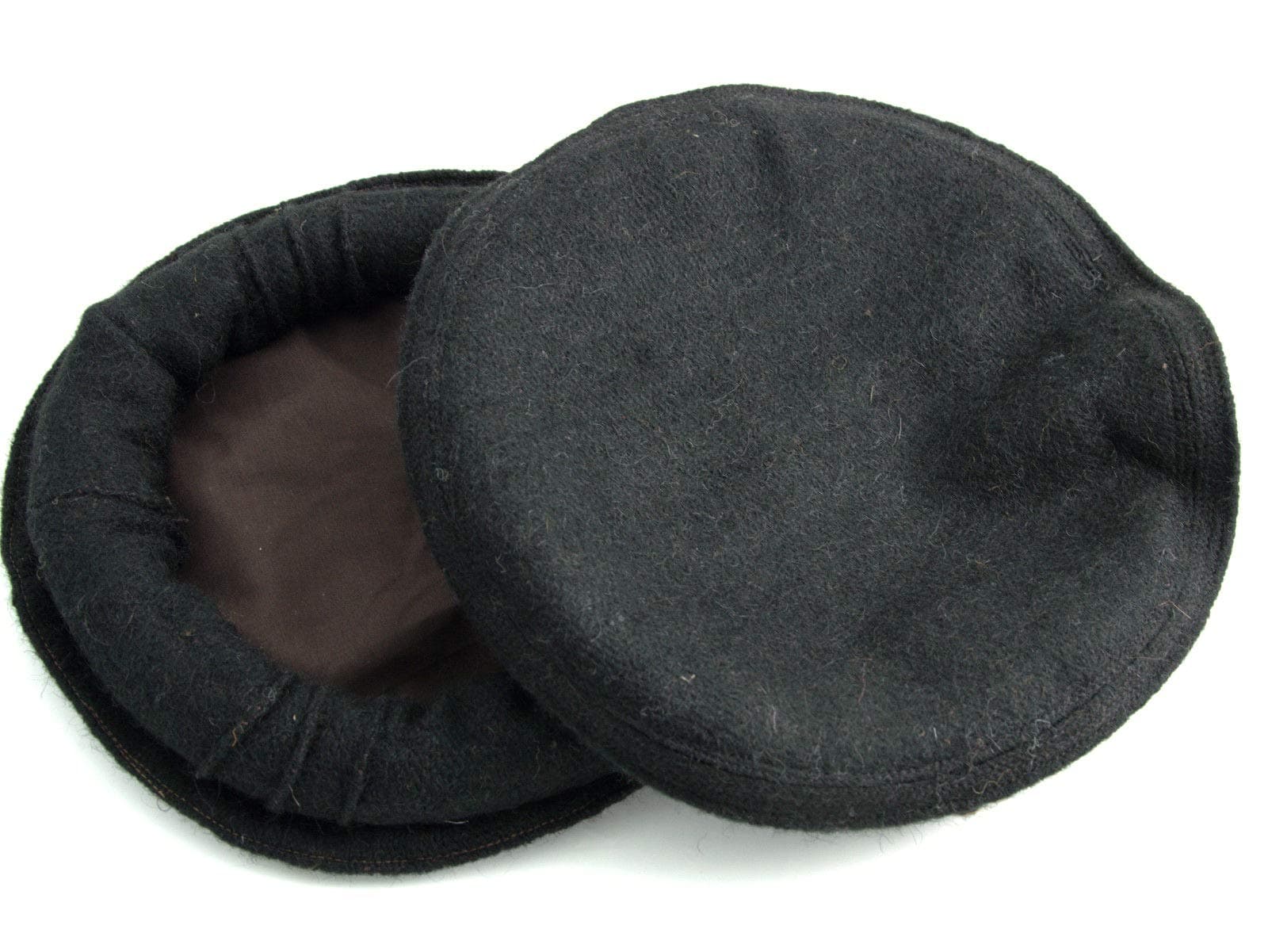 Afghani Handmade Hat Chitrali Pakol Cap Peshawari Gift 100% Wool