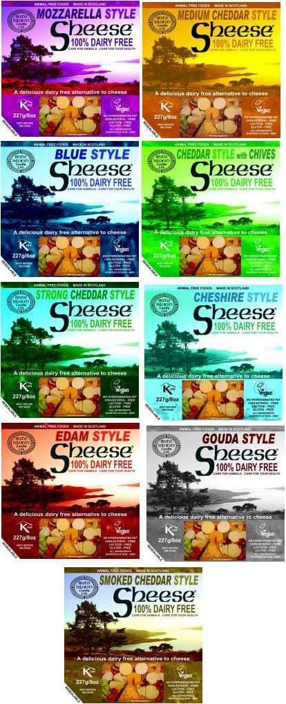 Sheese Vegan Cheese, Smoked Cheddar