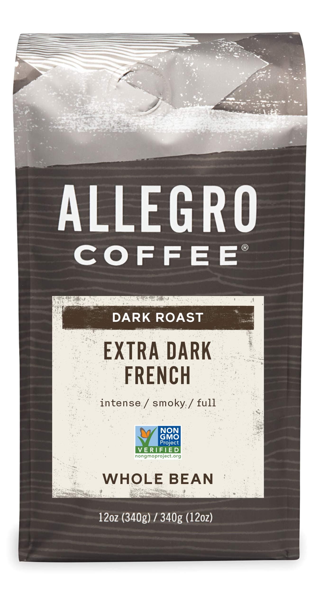 Extra Dark French Whole Bean Coffee, 12 oz