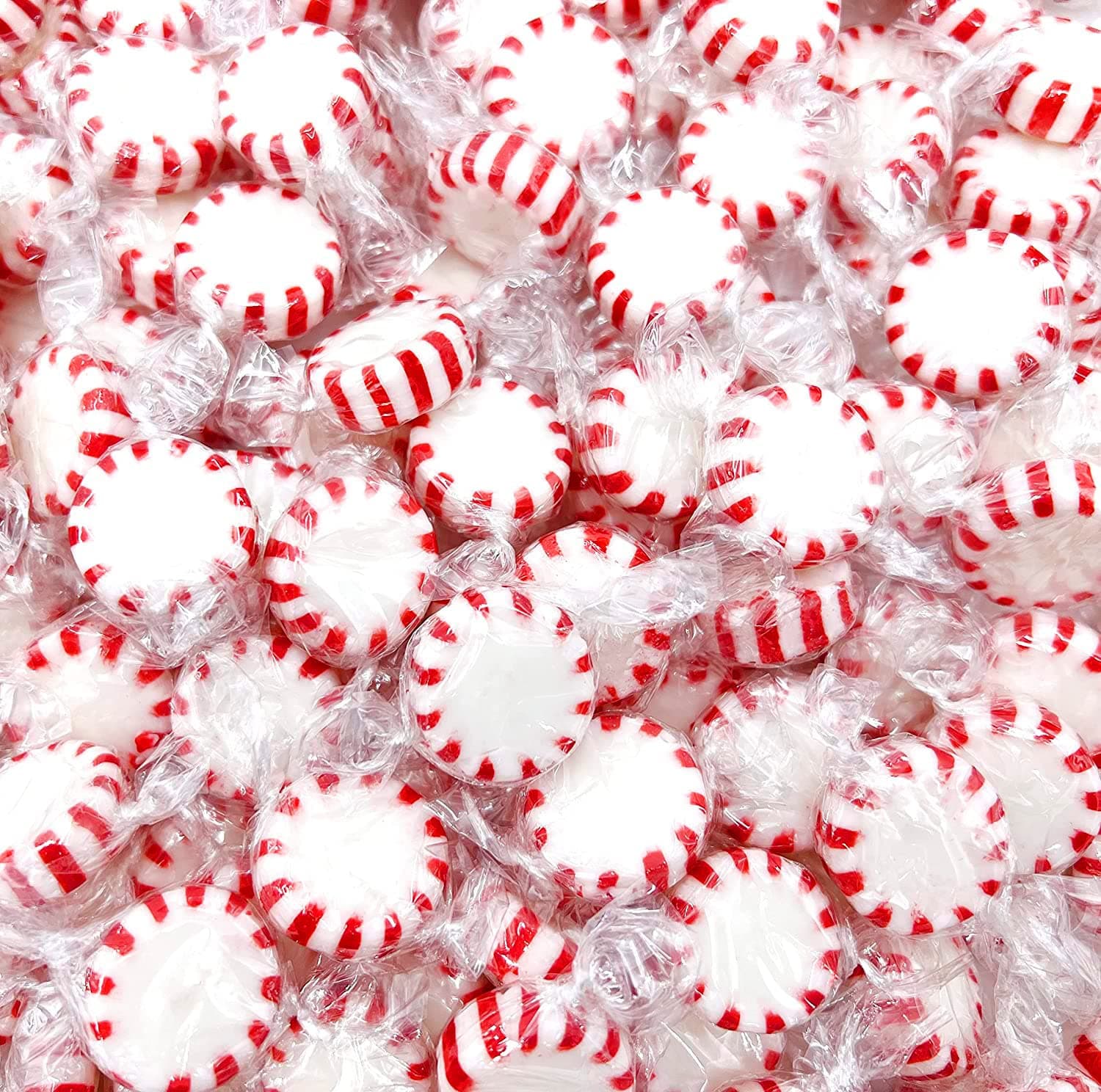 Cambie Arcor Peppermint Starlights Candy | 2 lbs of Peppermint Starlight Mints | Individually Pinwheel Mint Hard Candy | Deliciously Sweet Mint Candy from Argentina, 2 lb