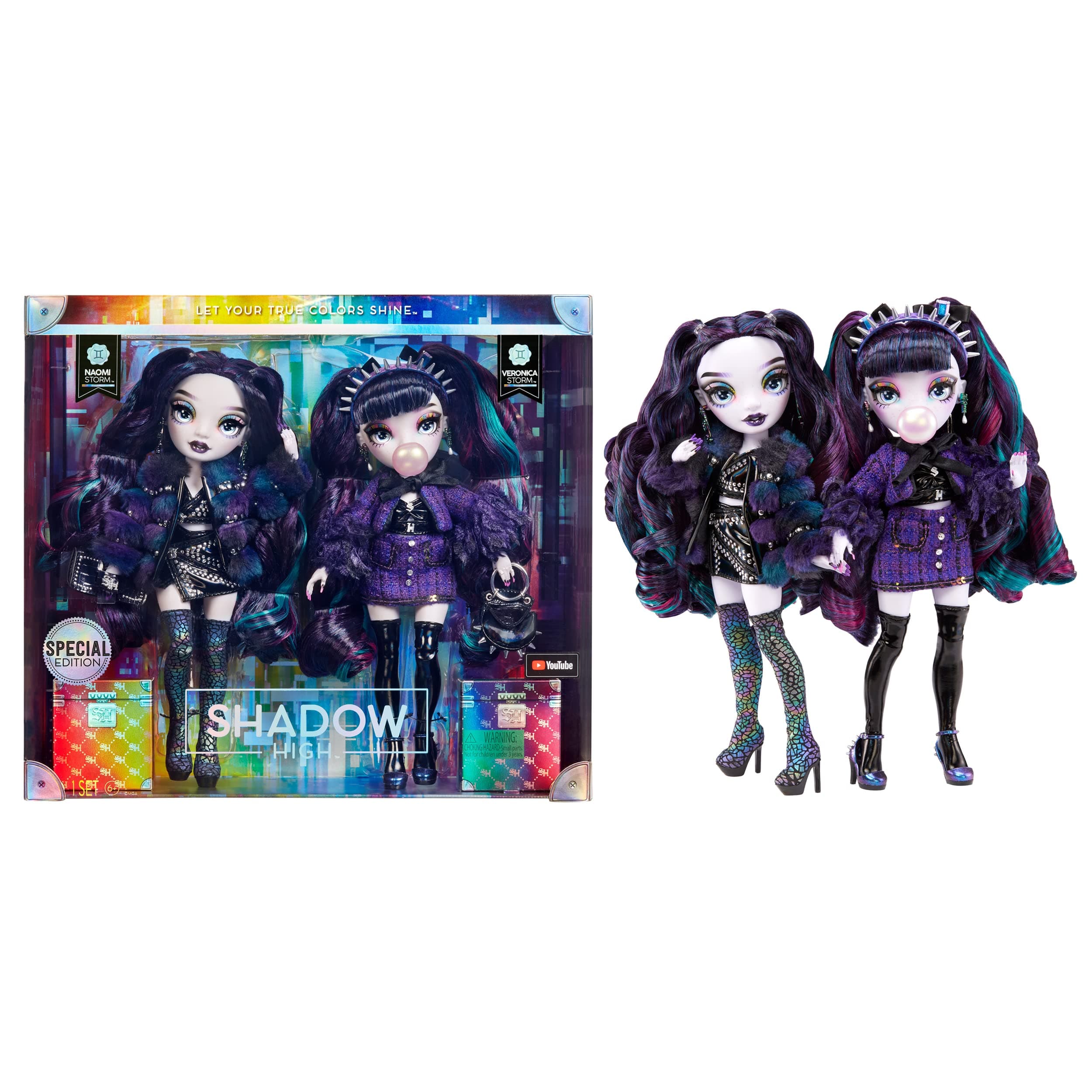 Shadow High Special Edition Twins (2-Pack) Naomi & Veronica Storm